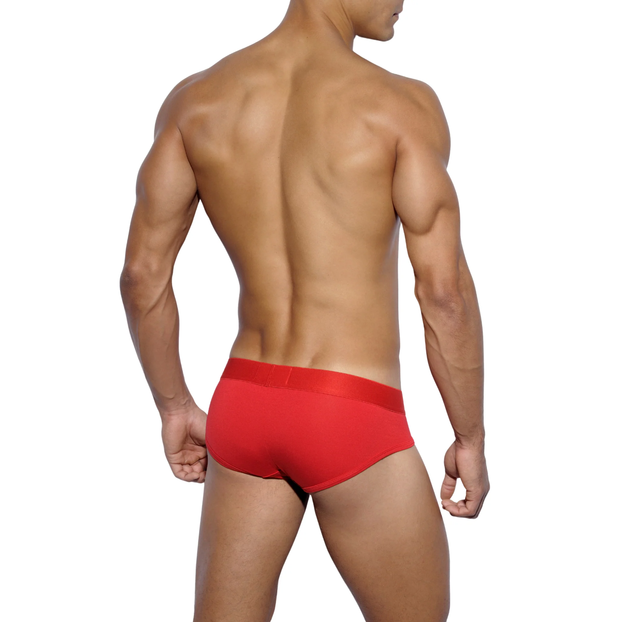 ES Collection Basic Modal Push Up Brief Red UN115 - Image 3