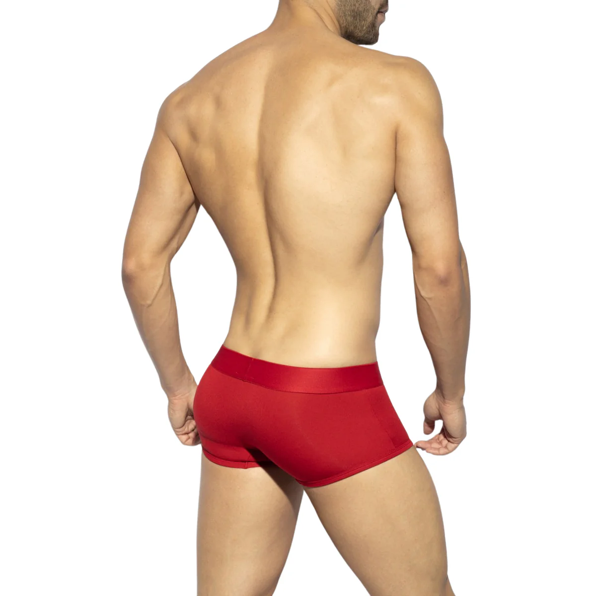 ES Collection Basic Modal Short Boxer Red UN116 - Image 3