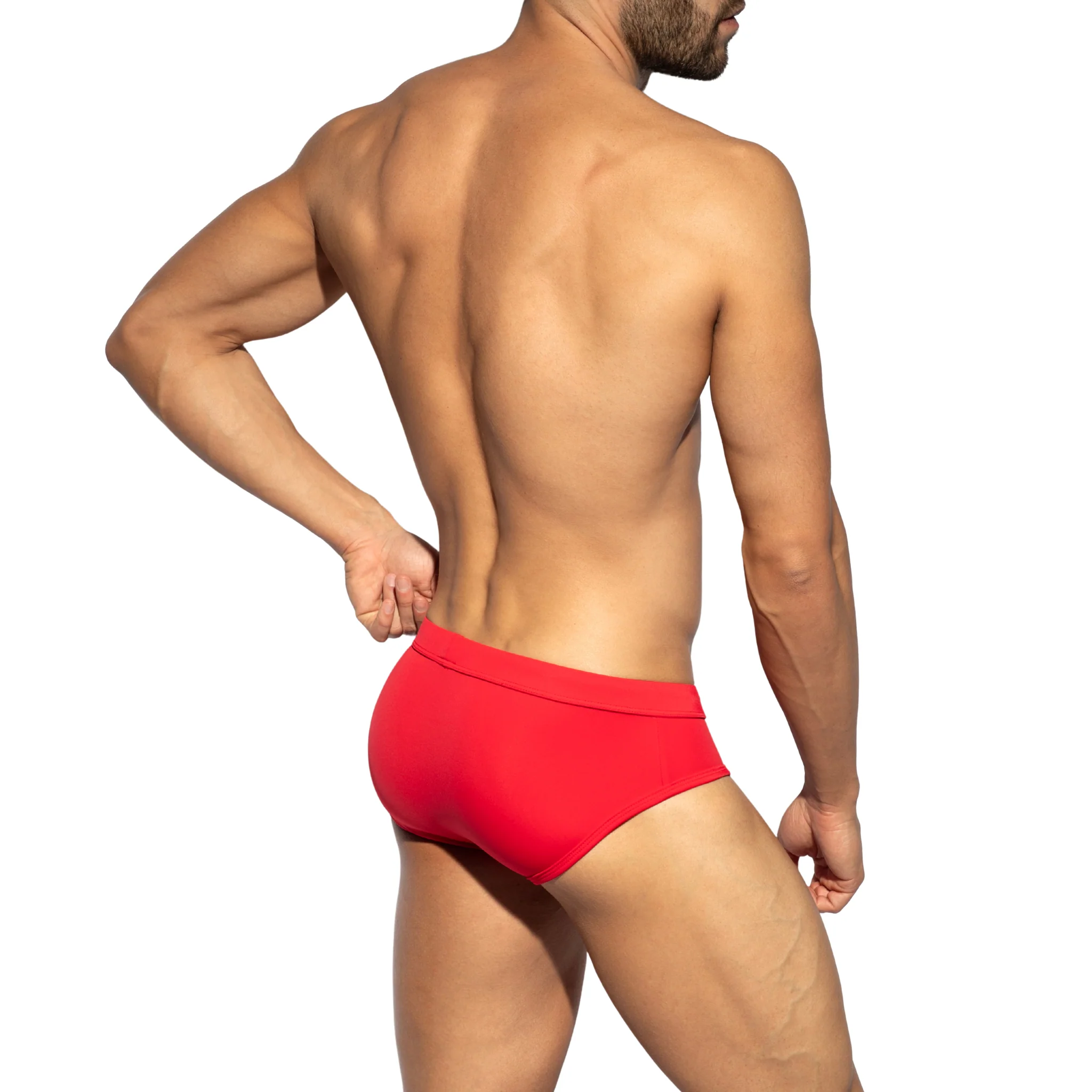 ES Collection Basic Sportive Swim Brief Red 2517 - Image 3