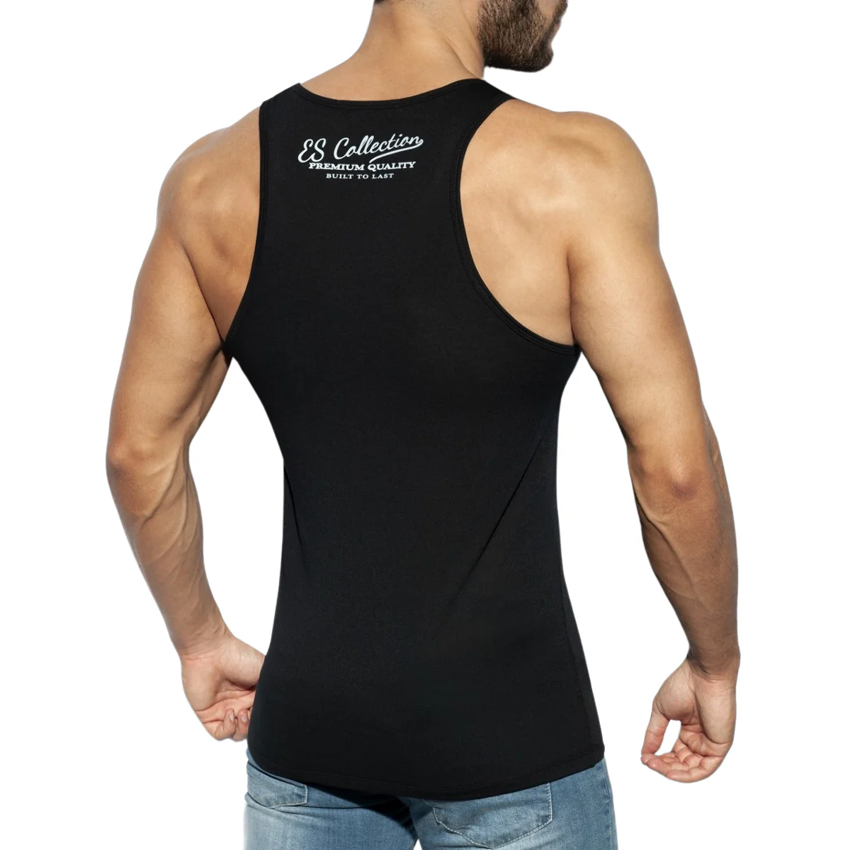 ES Collection Basic Tanktop Black TS119 - Image 3