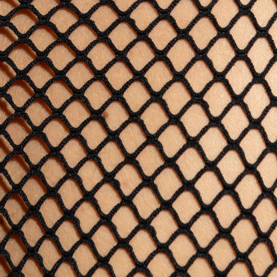 ES Collection Beachy Net Tank Top Black TS334 - Image 4