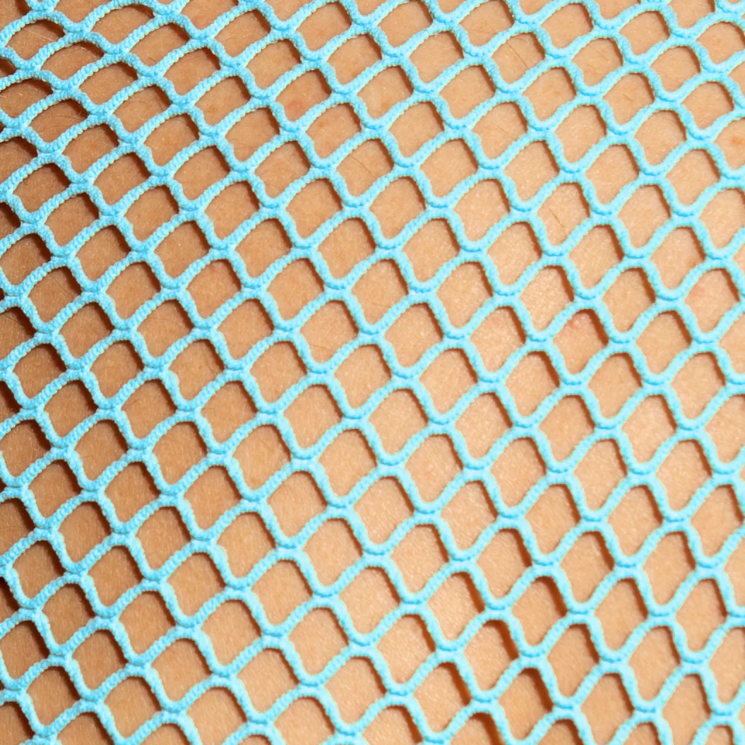 ES Collection Beachy Net Tank Top Sky Blue TS334 - Image 4