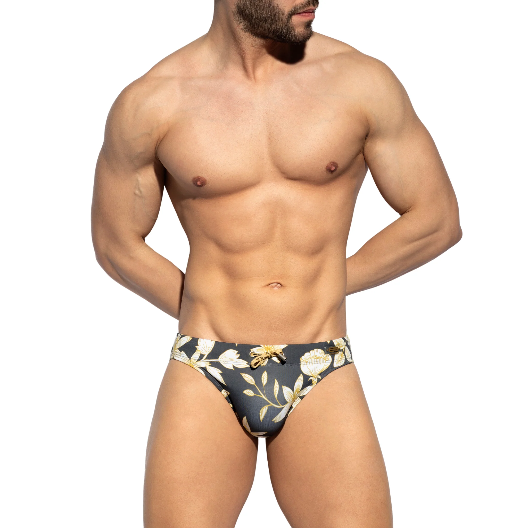 ES Collection Black Sand Bikini Brief Gold 2322 - Image 2