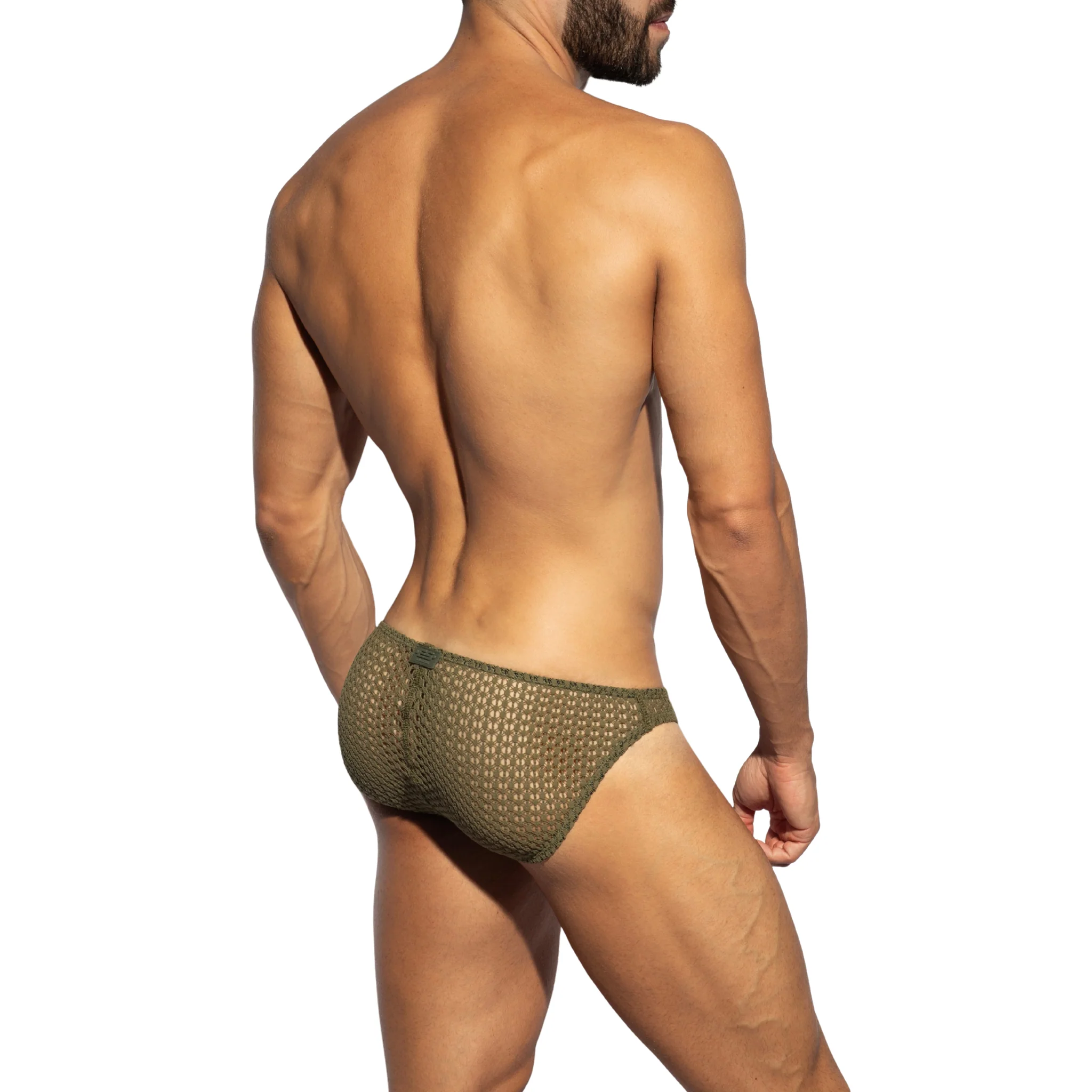 ES Collection Brisa Bikini Brief Khaki UN638 - Image 3