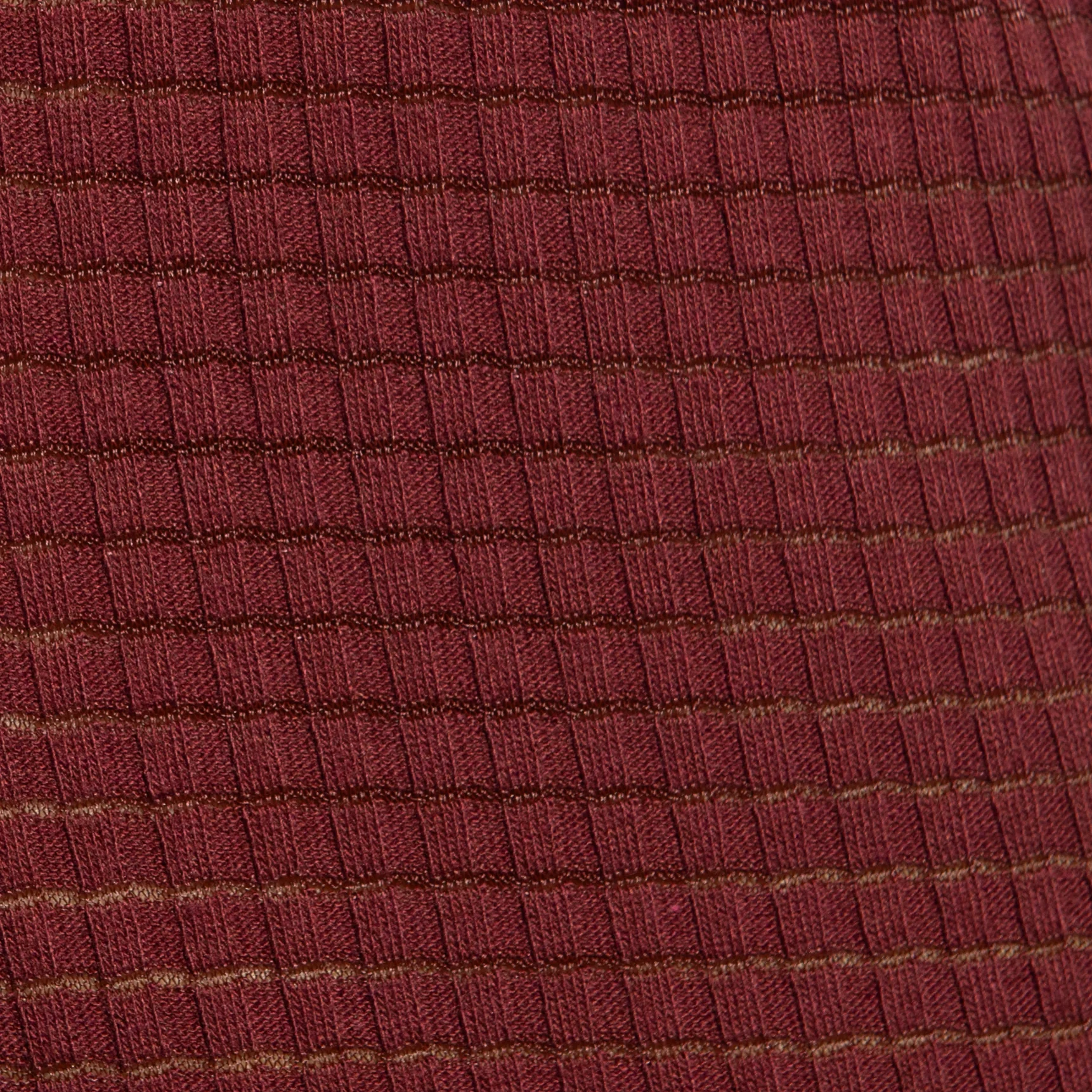 ES Collection Checkmate Bermuda Shorts Garnet SP338 - Image 4