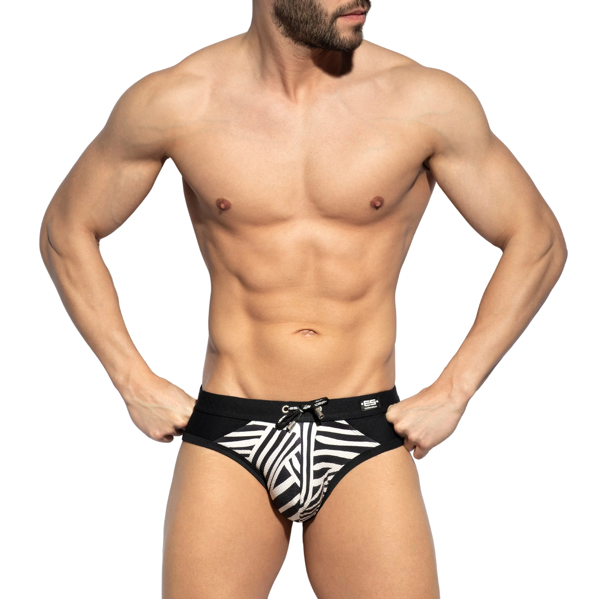 ES Collection Congo Combi Swim Brief Black 2320 - Image 2
