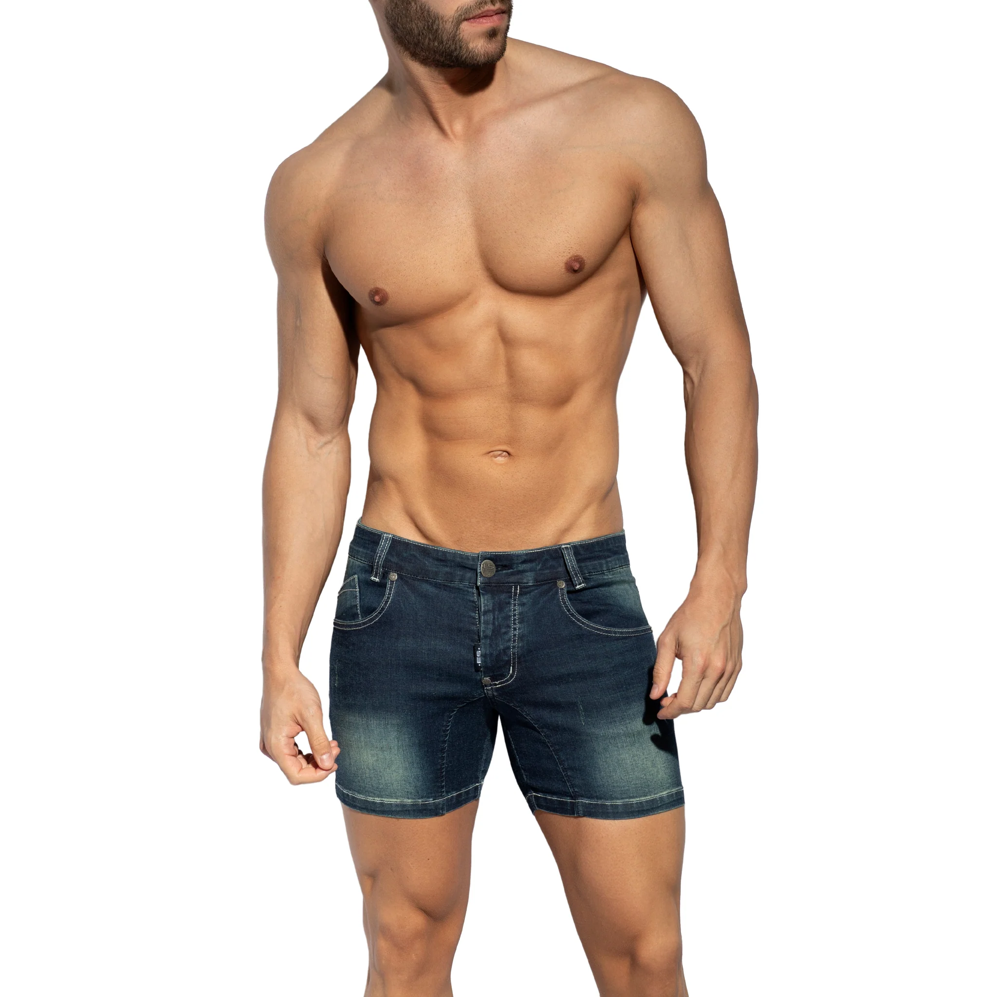 ES Collection Denim Short Jeans Dark Jeans ESJ073 - Image 2