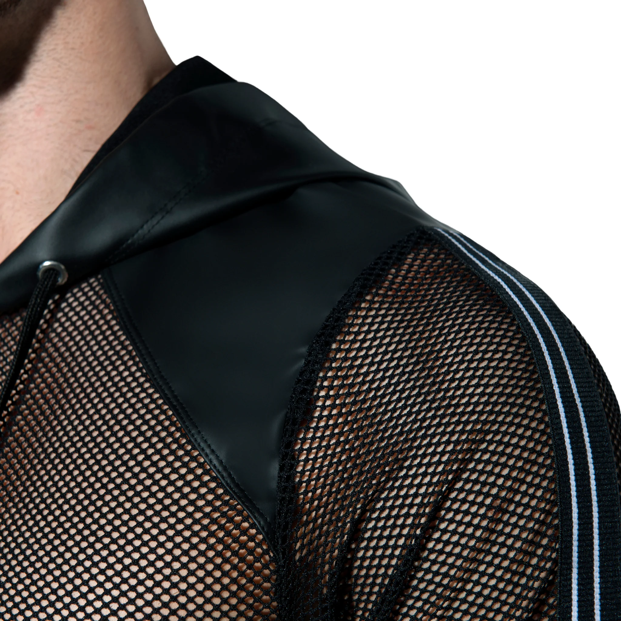 ES Collection Dystopia Mesh Suit Black SP205 - Image 4