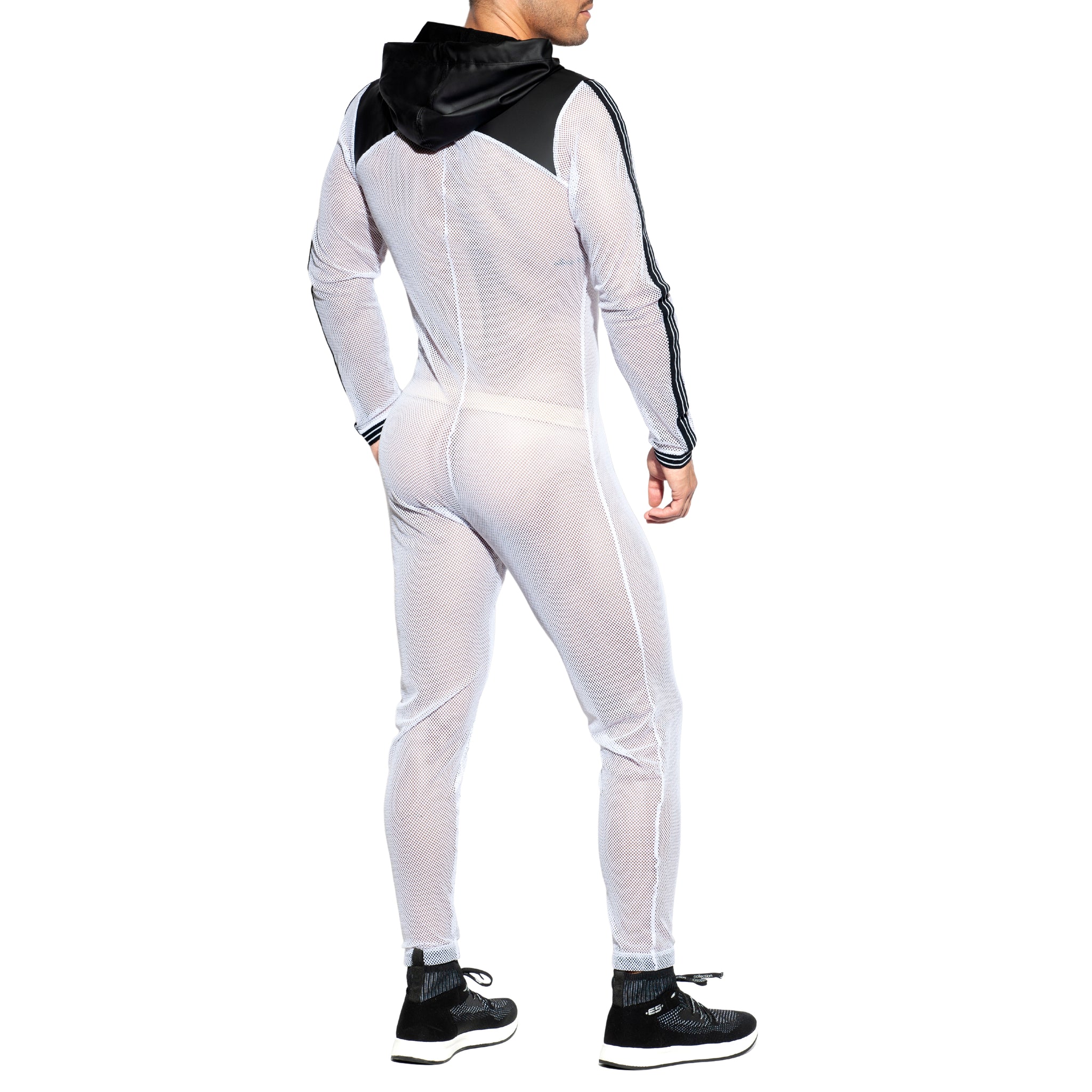 ES Collection Dystopia Mesh Suit White SP205 - Image 3
