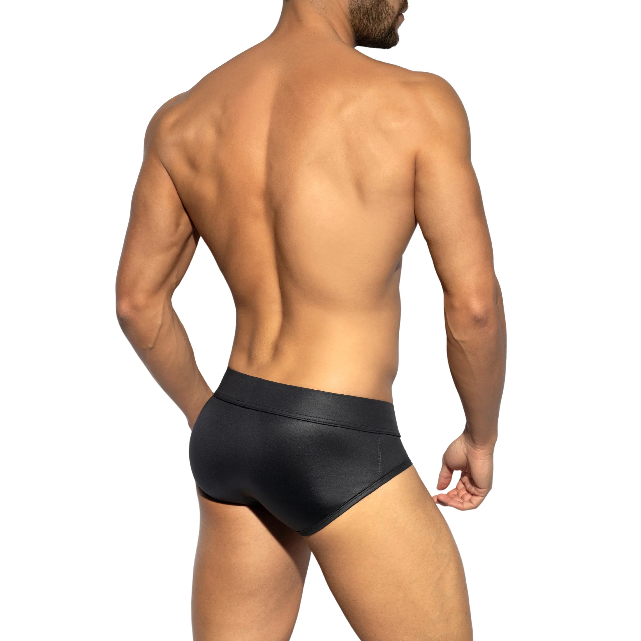 ES Collection Fetish Brief Black UN440 - Image 3