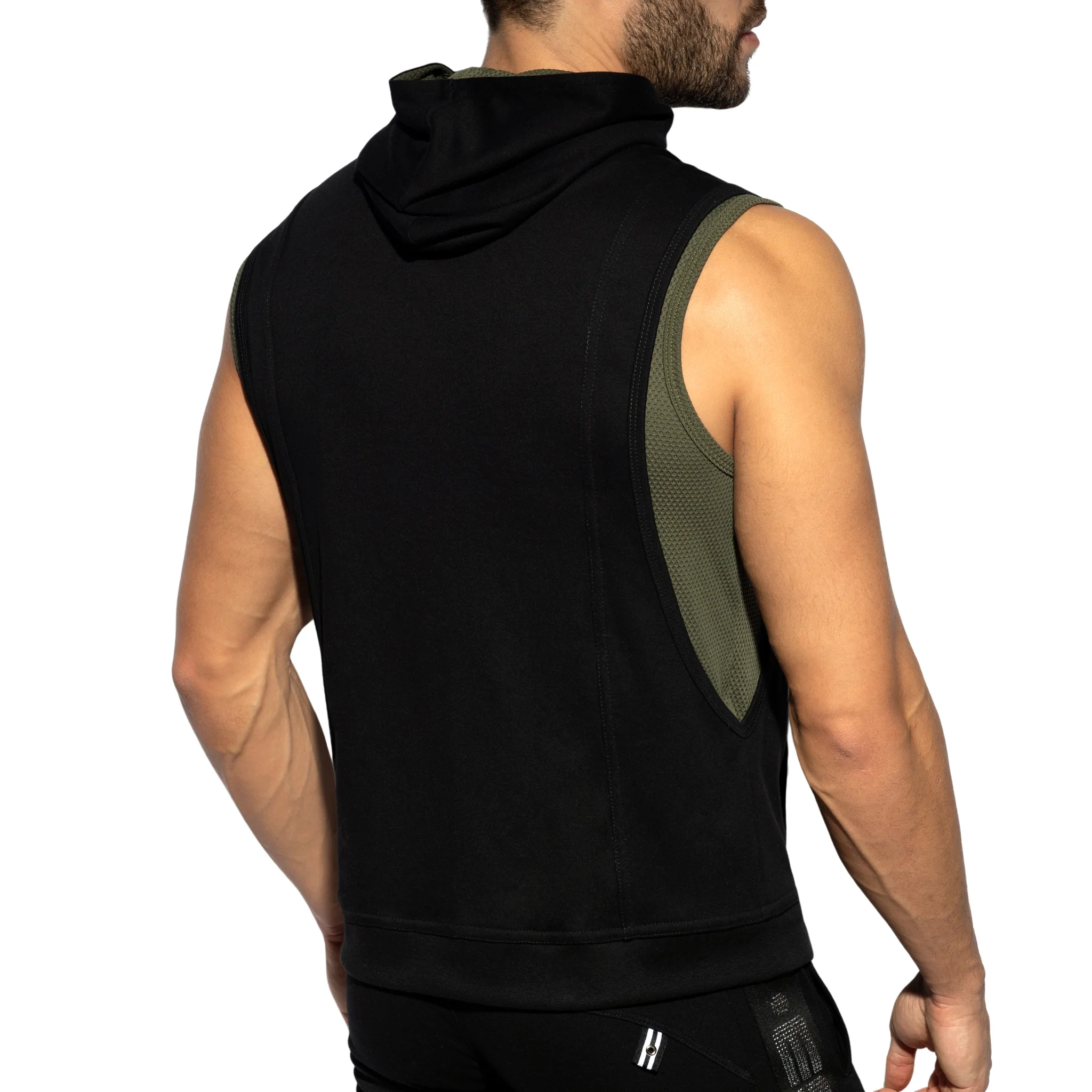 ES Collection First Class Athletic Hoody Black SP295 - Image 3