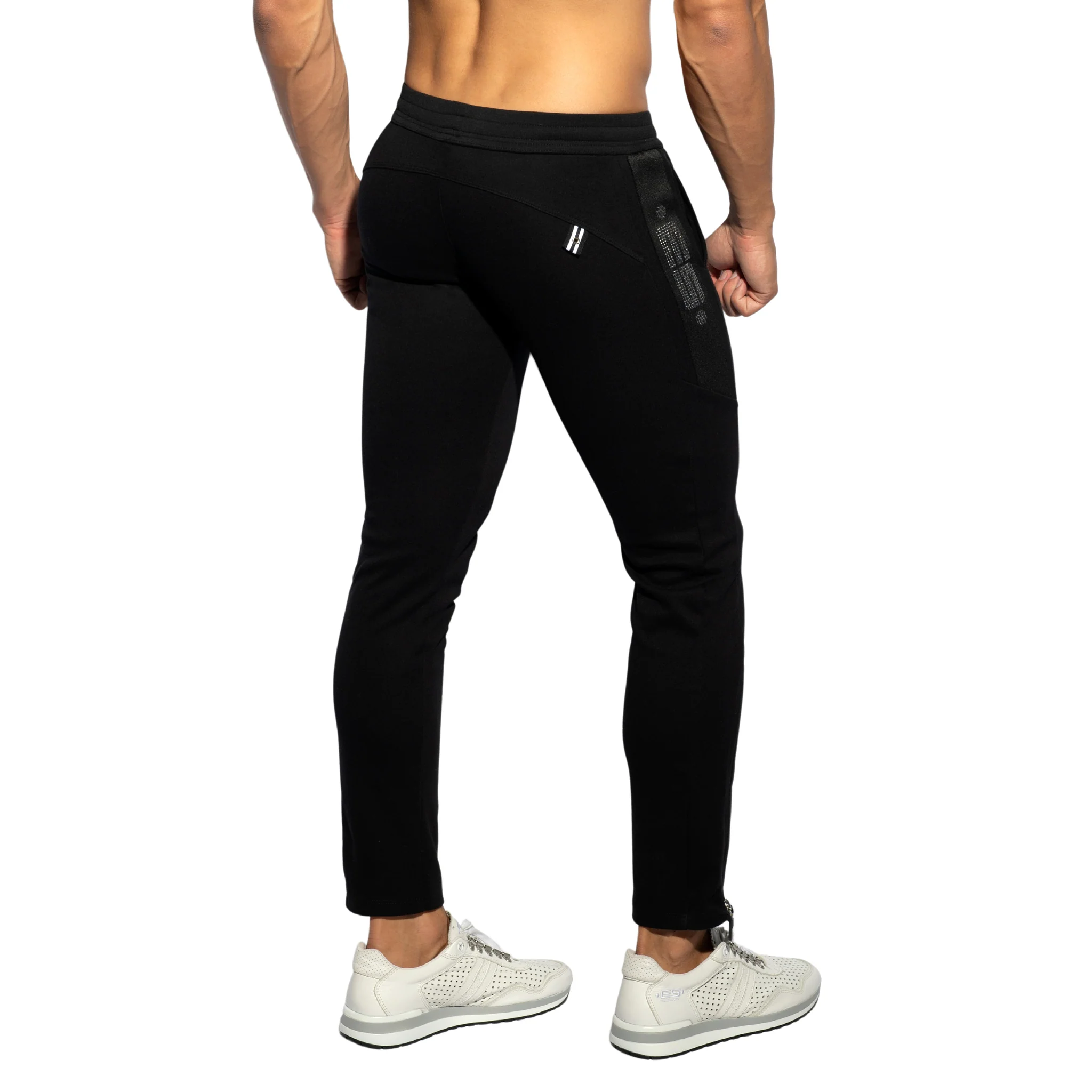 ES Collection First Class Athletic Pants Black SP294 - Image 3