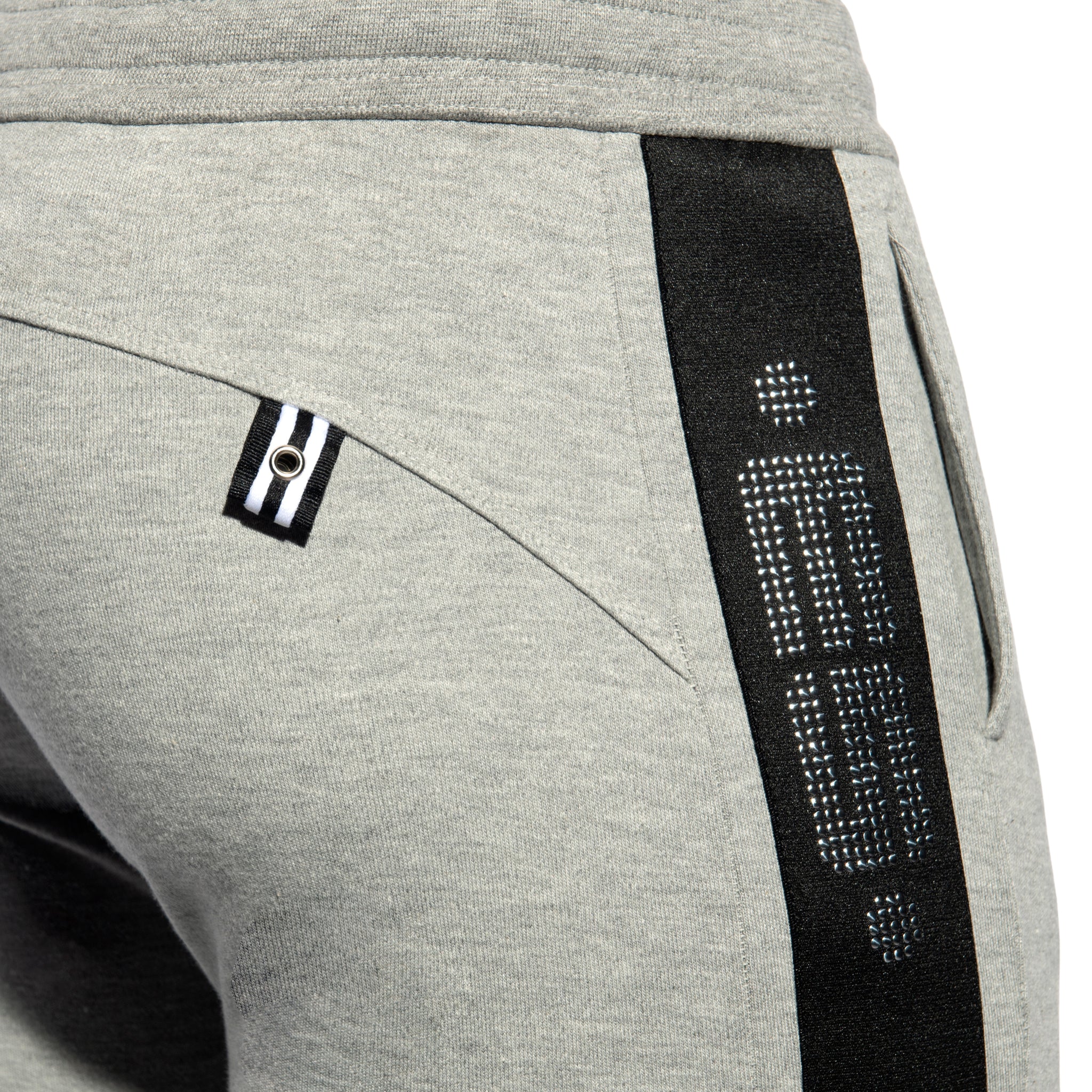 ES Collection First Class Athletic Pants Heather Grey SP294 - Image 4