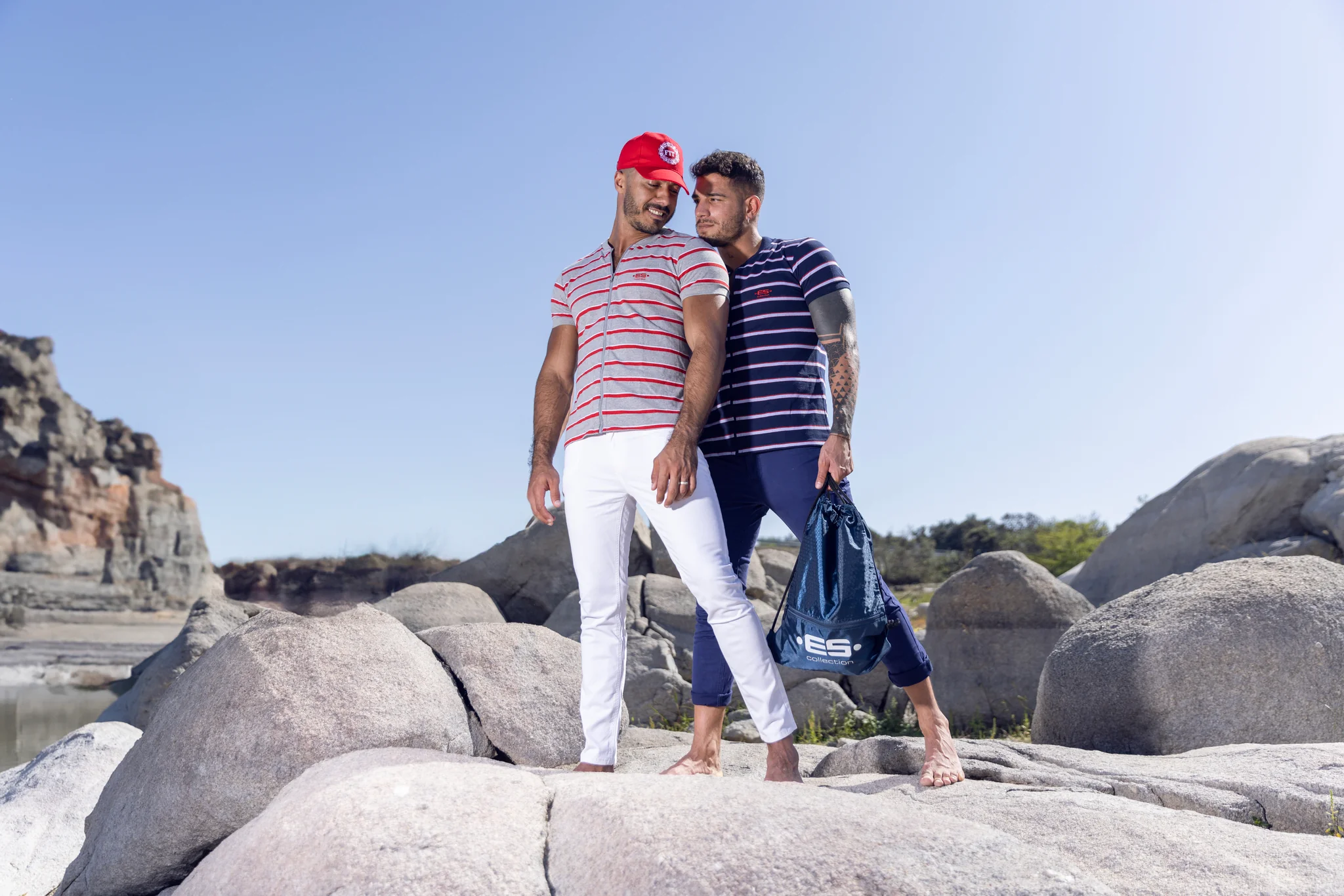 ES Collection Fit Cotton Cap Red CAP008 - Image 4