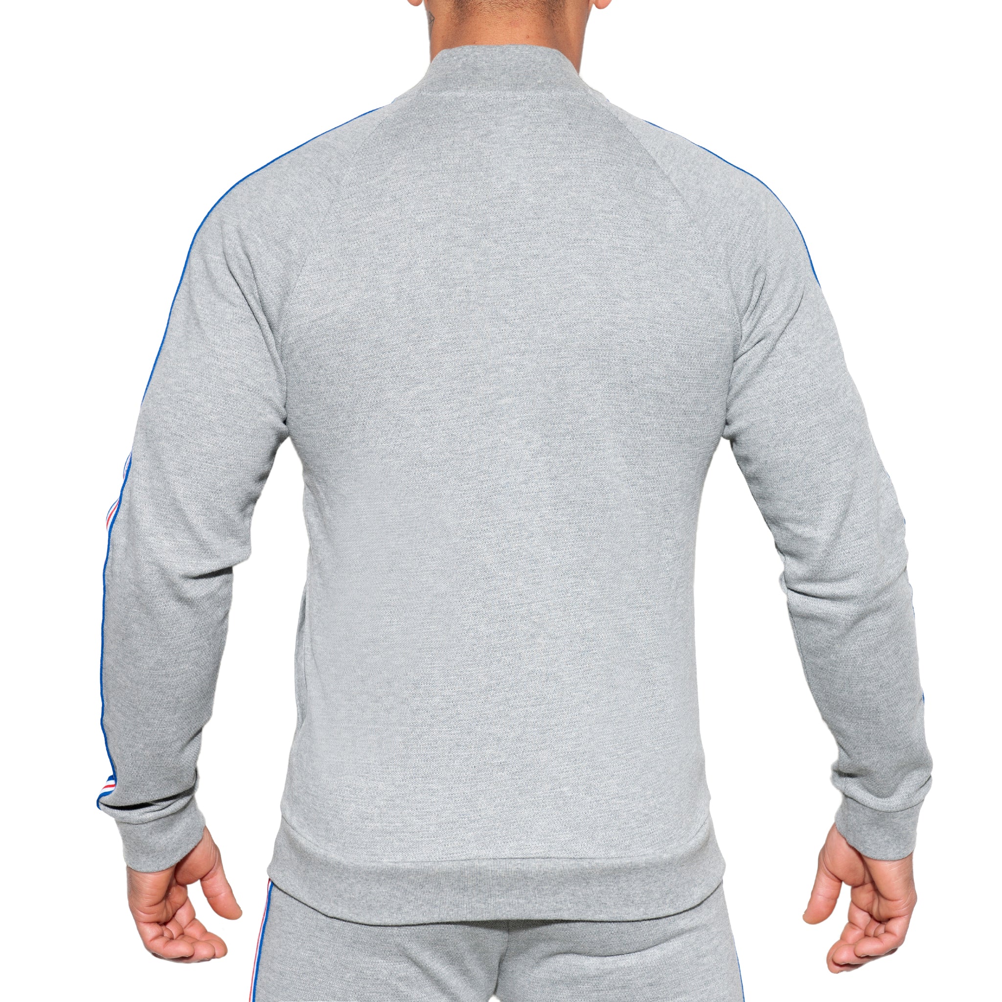 ES Collection Fit Tape Sweatshirt Heather Grey SP208 - Image 3