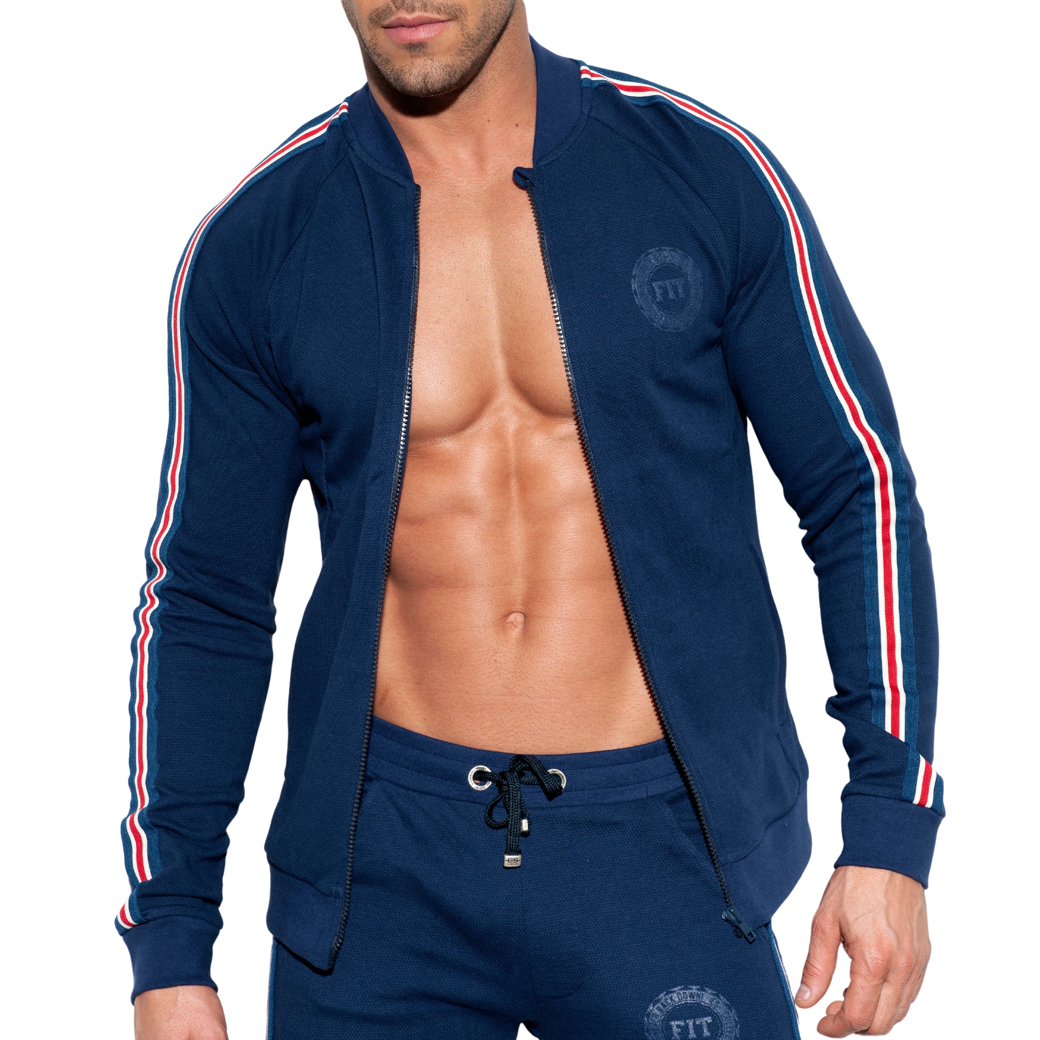 ES Collection Fit Tape Sweatshirt Navy SP208 - Image 4