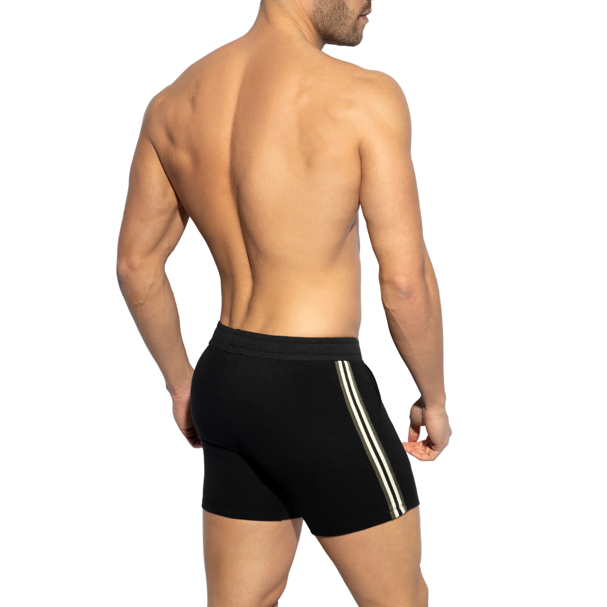 ES Collection Fit Tape Sport Short Black SP210 - Image 3
