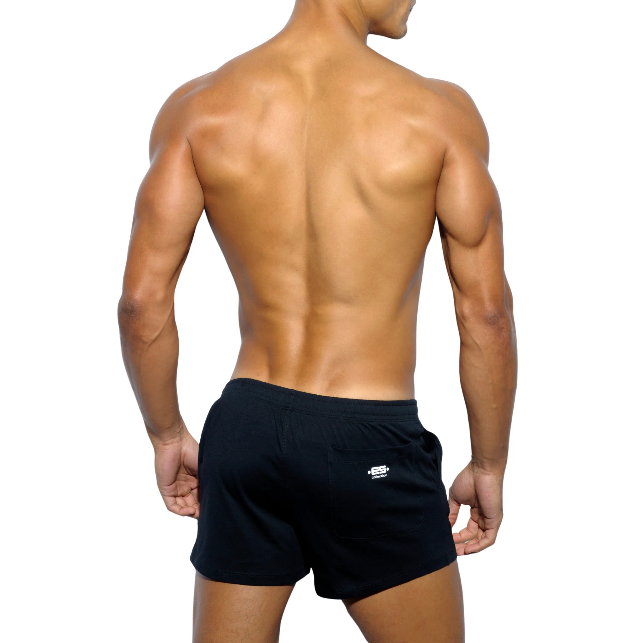 ES Collection Fitness Short Black SP128 - Image 3