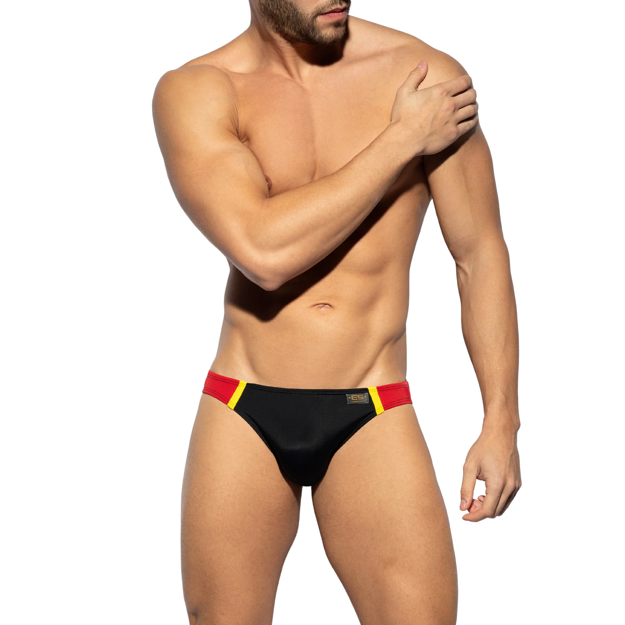 ES Collection Flags Swim Bikini Black 2218 - Image 2