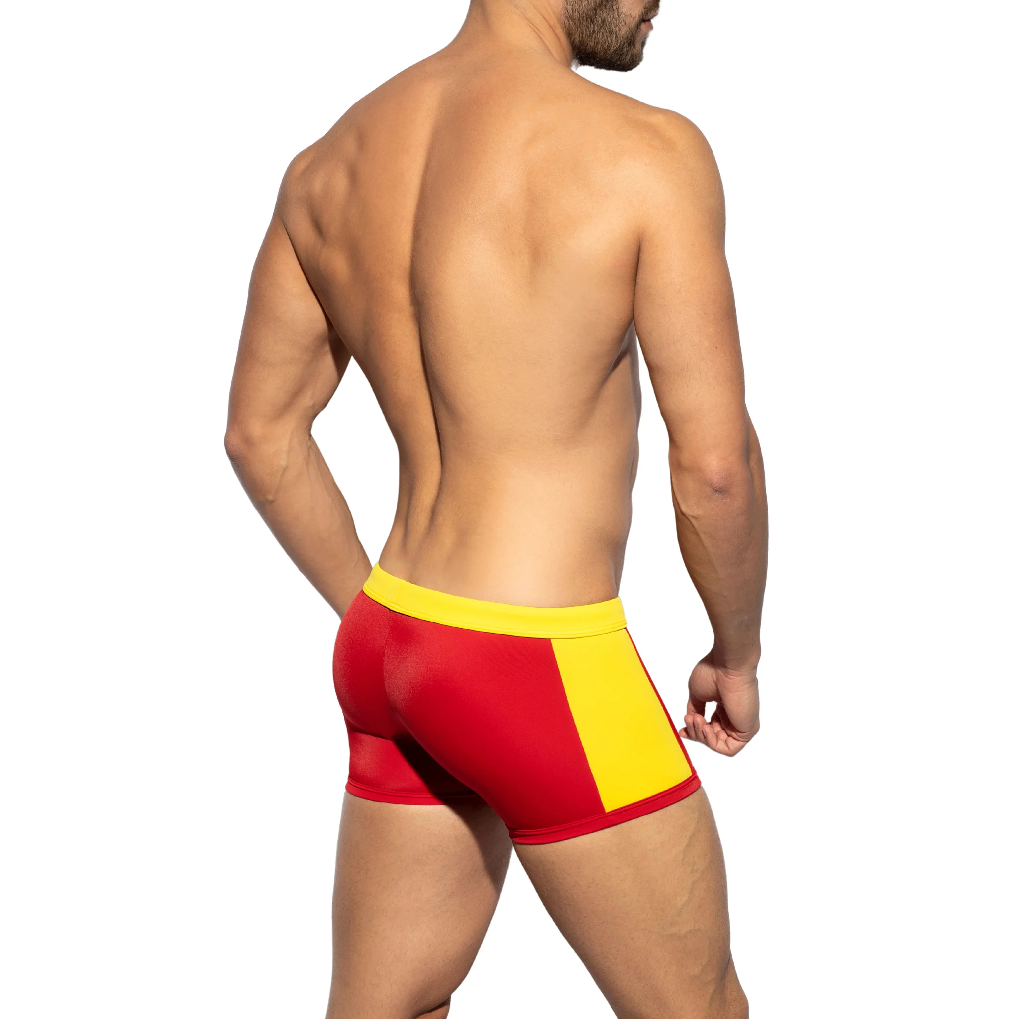 ES Collection Flags Swim Trunk Yellow 2209 - Image 3