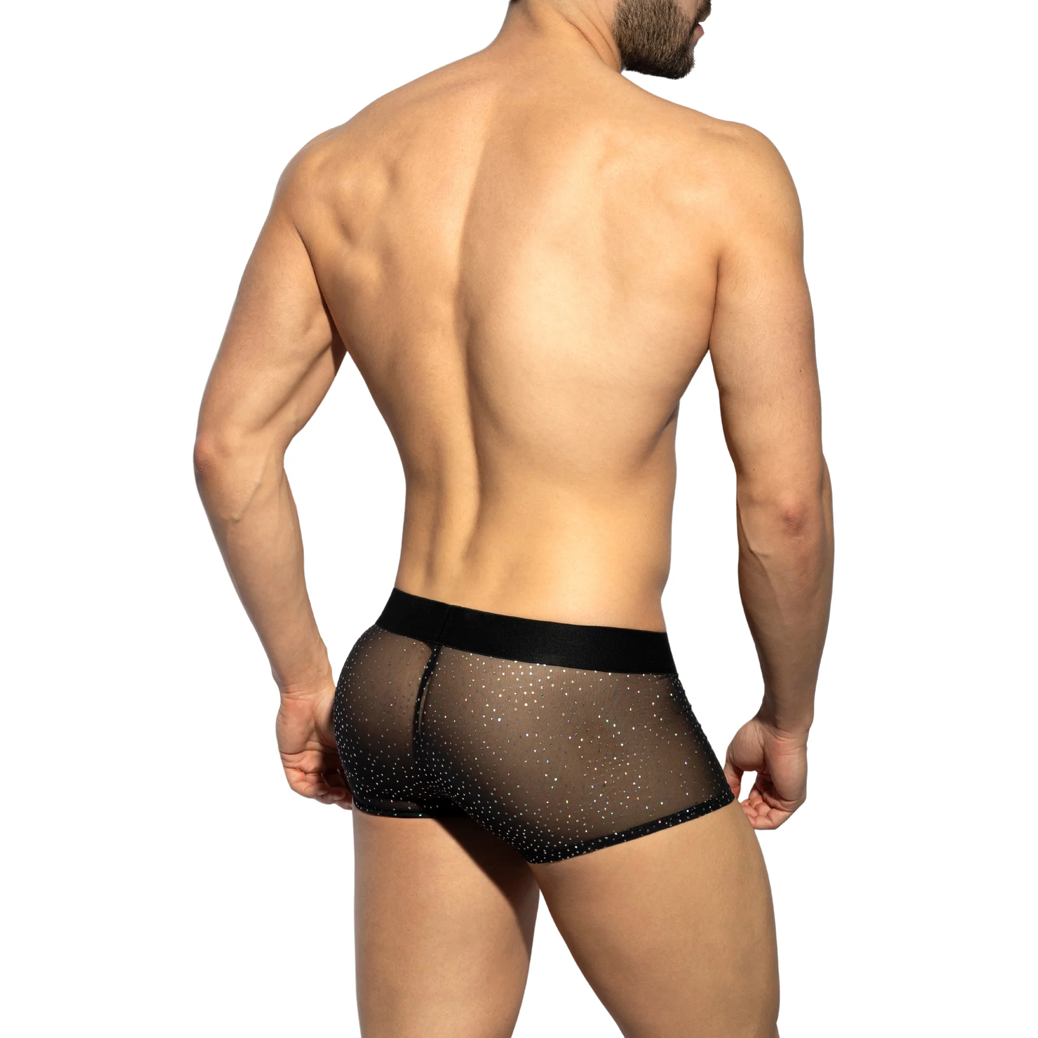 ES Collection Glitter Net Trunk Black UN584 - Image 3