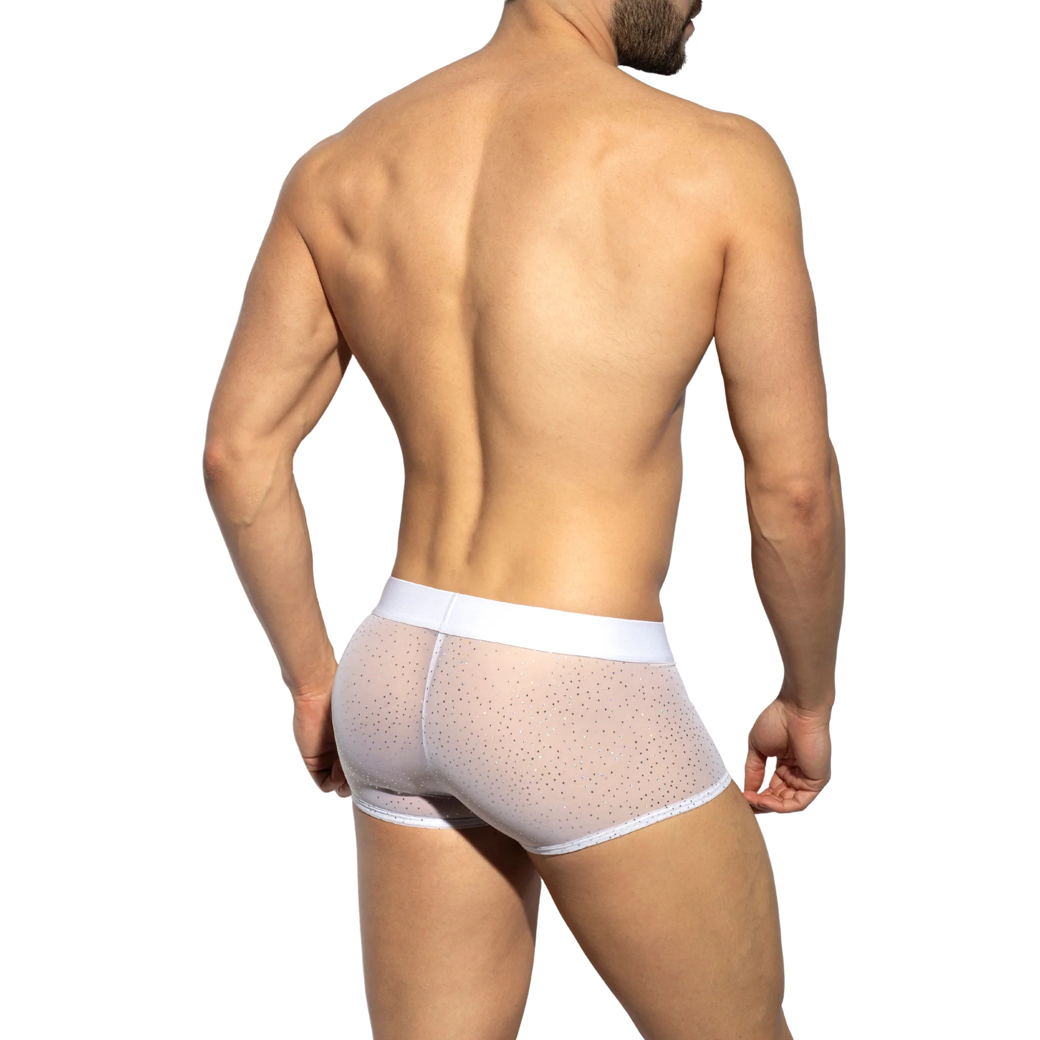 ES Collection Glitter Net Trunk White UN584 - Image 3