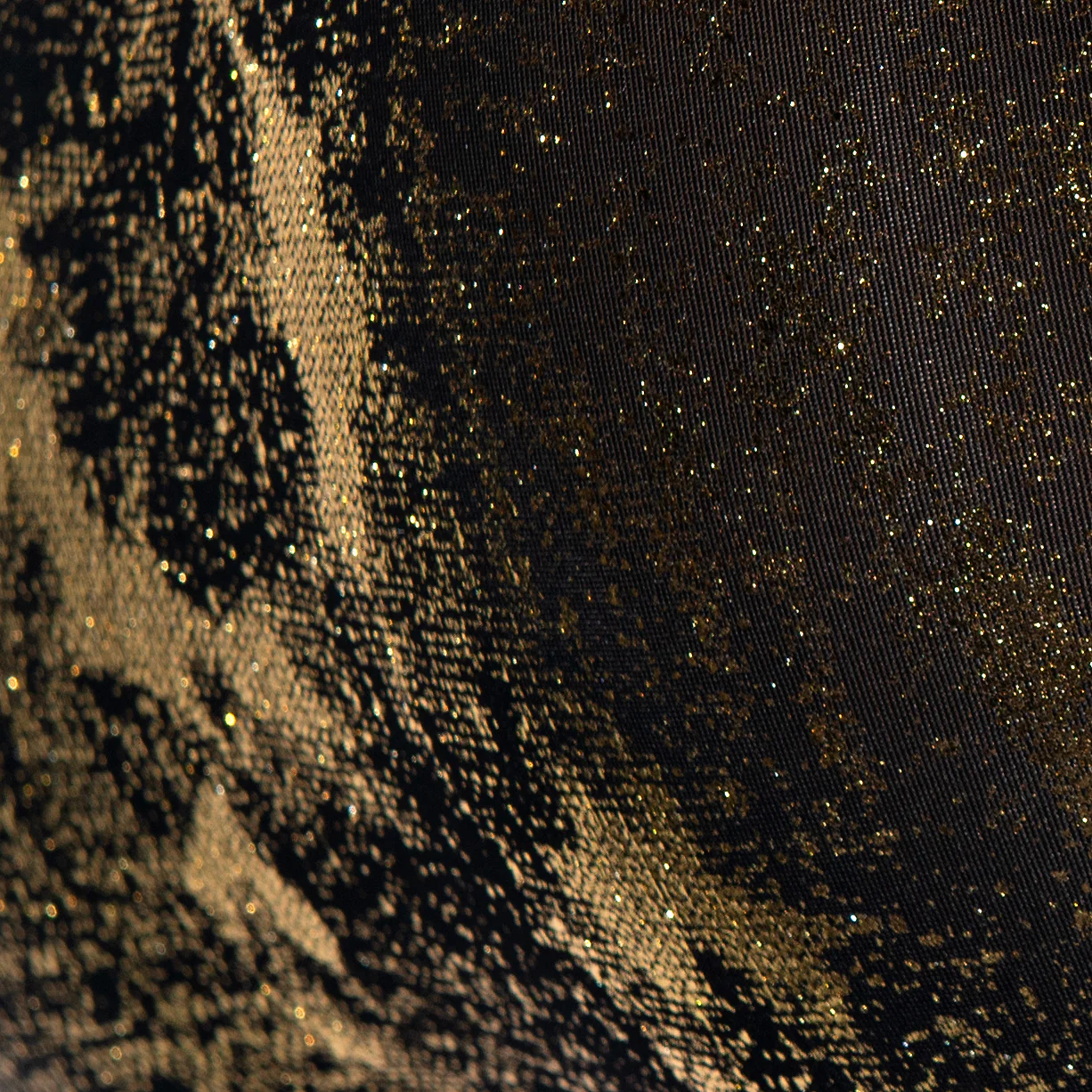 ES Collection Gold + Gold Bikini Brief Black UN657 - Image 5