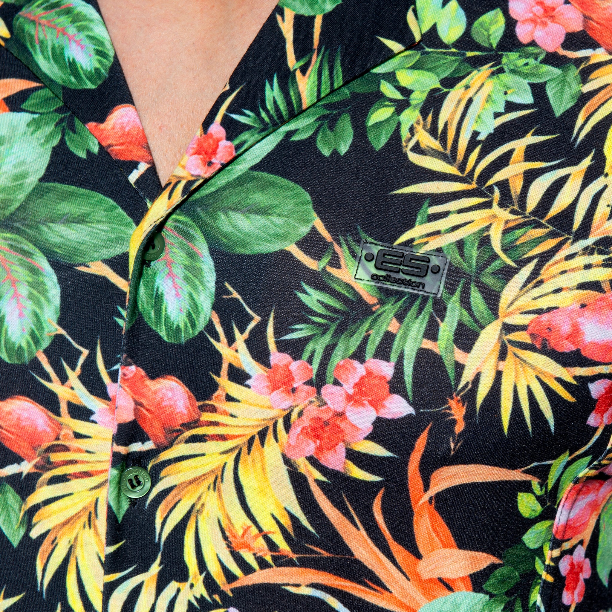ES Collection Hawaiian Jumper Black SP321 - Image 4