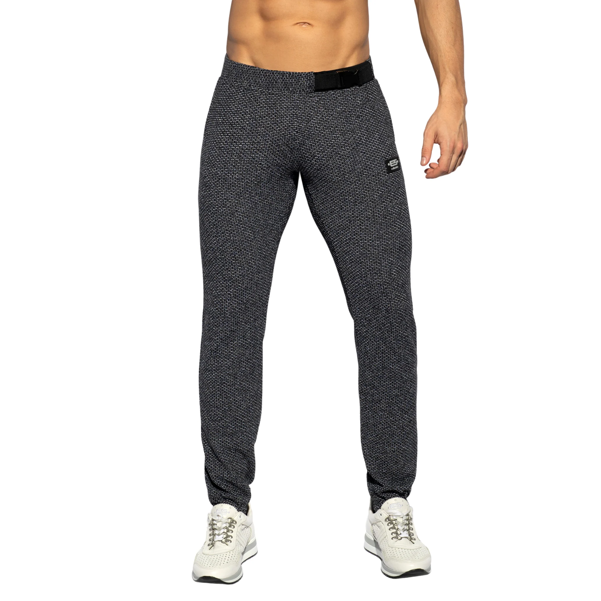 ES Collection High End Long Spike Pants Black SP297 - Image 2