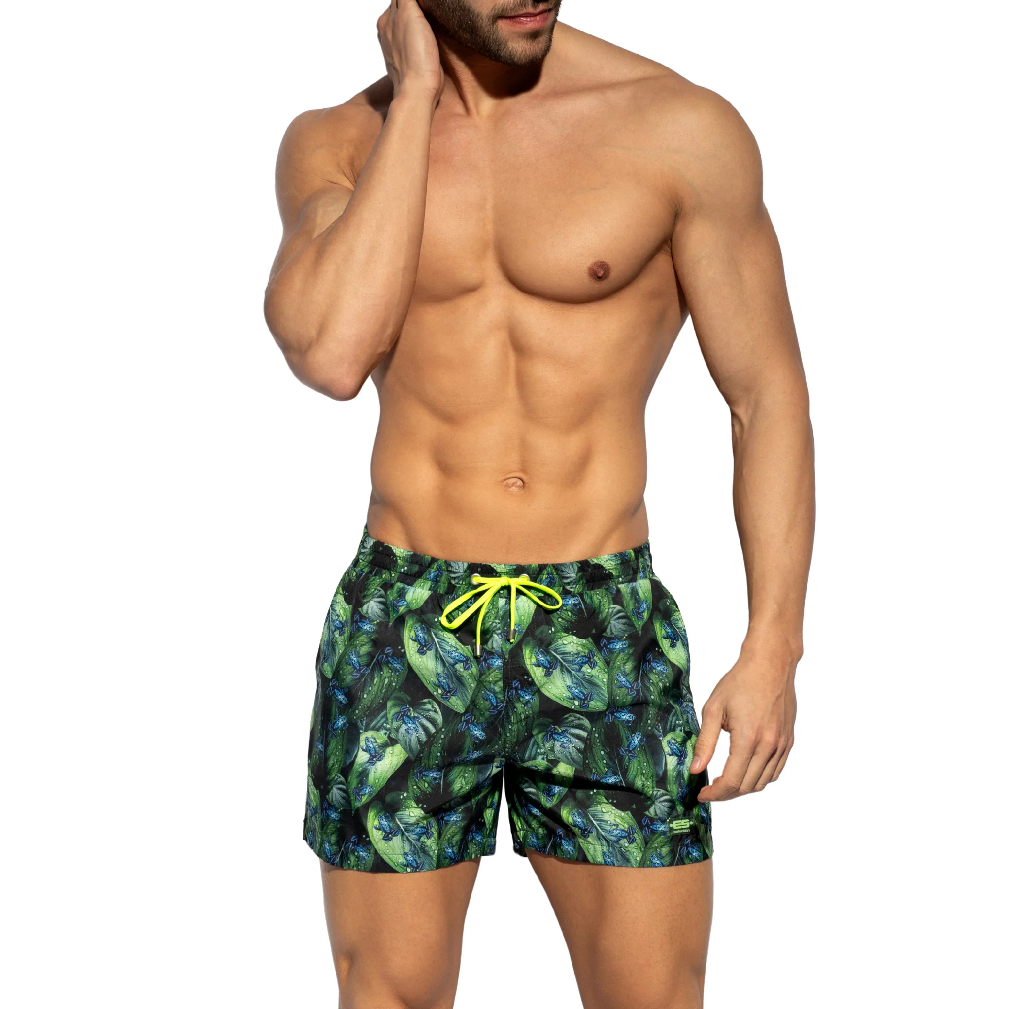 ES Collection Hot Frog Swim Shorts Black 2503 - Image 2