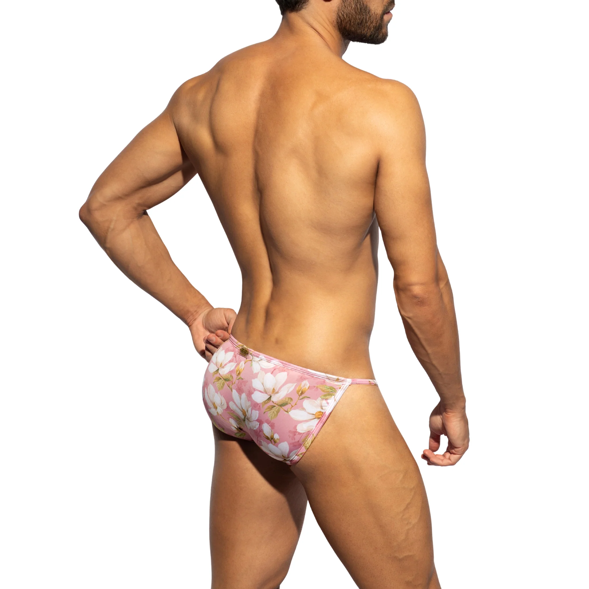 ES Collection Jasmine Bikini Brief Baby Pink UN639 - Image 3