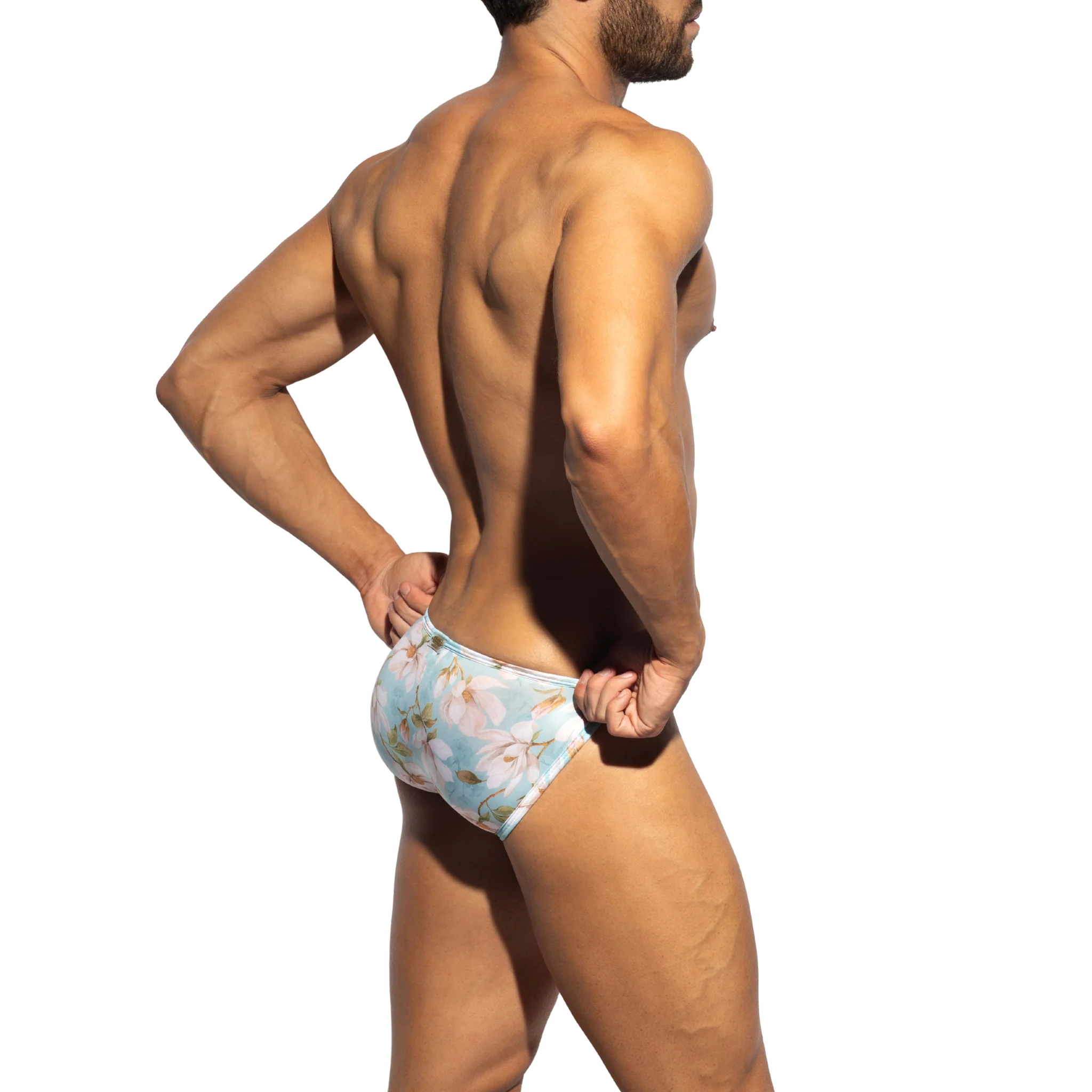 ES Collection Jasmine Bikini Brief Sky Blue UN639 - Image 3