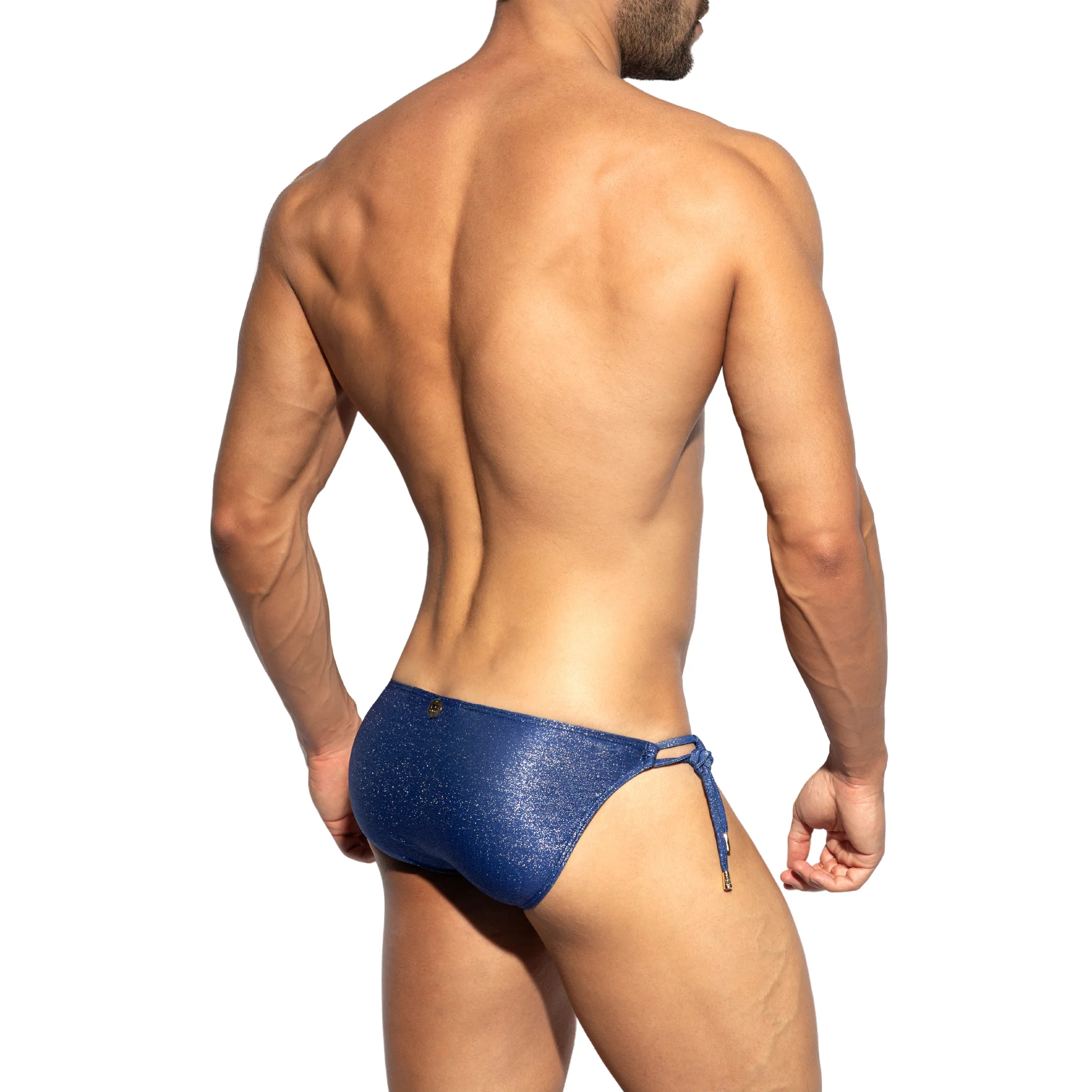 ES Collection Lurex Bikini Brief Royal Blue 2315 - Image 3
