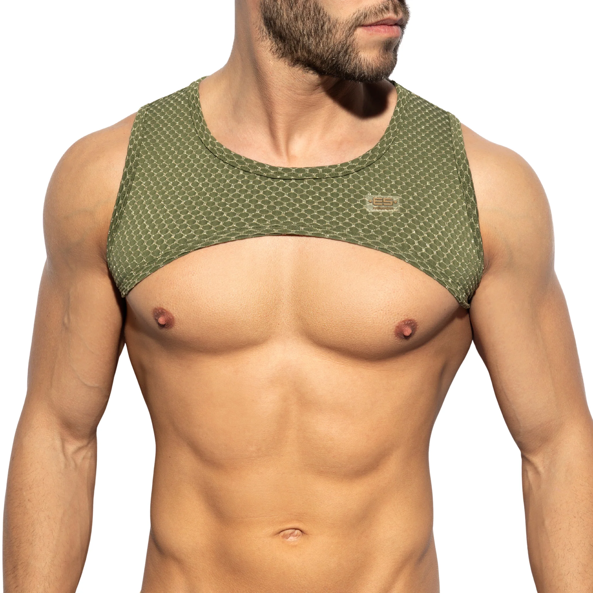 ES Collection Luxury Harness Khaki TS300 - Image 2