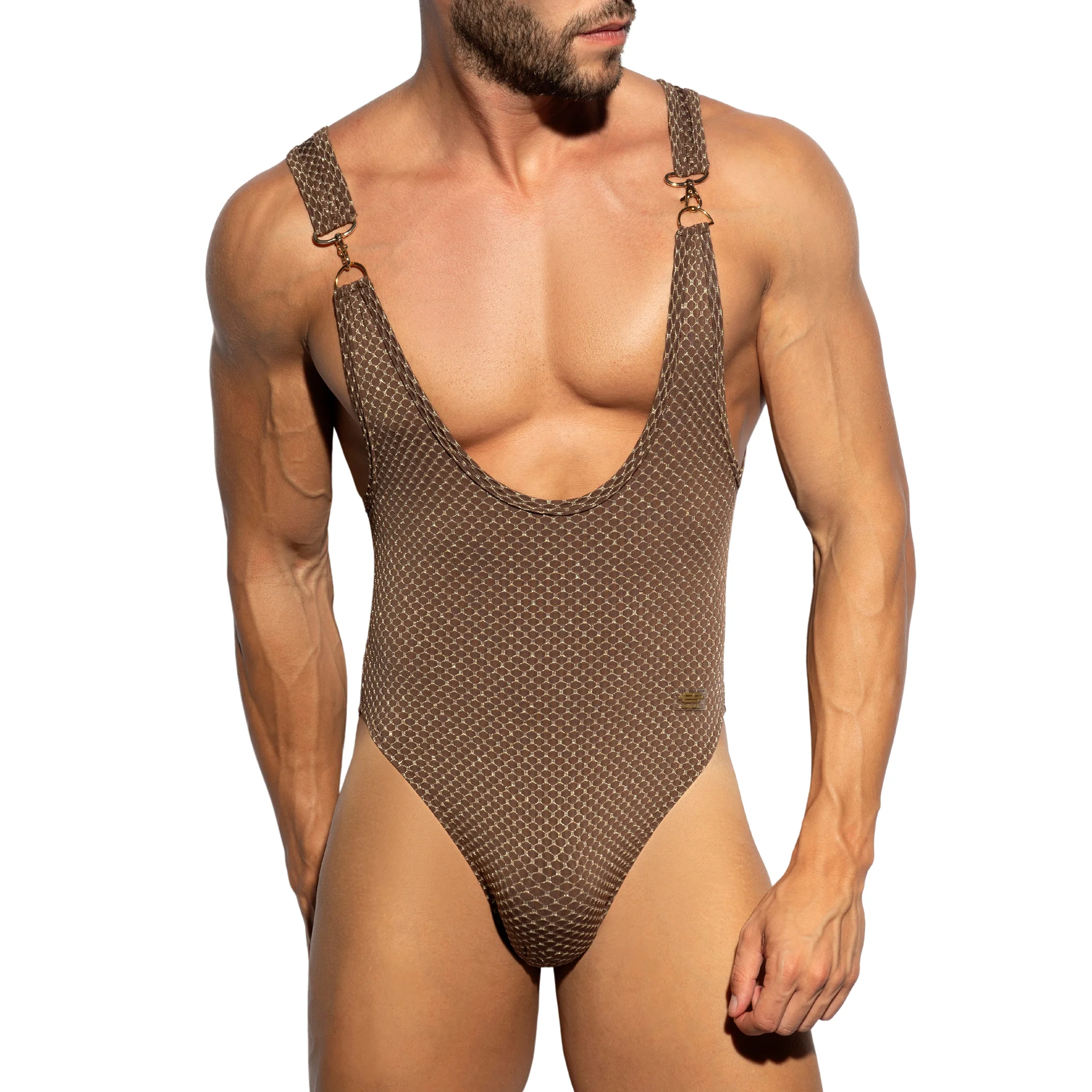ES Collection Luxury Swimsuit Brown 2228 - Image 2