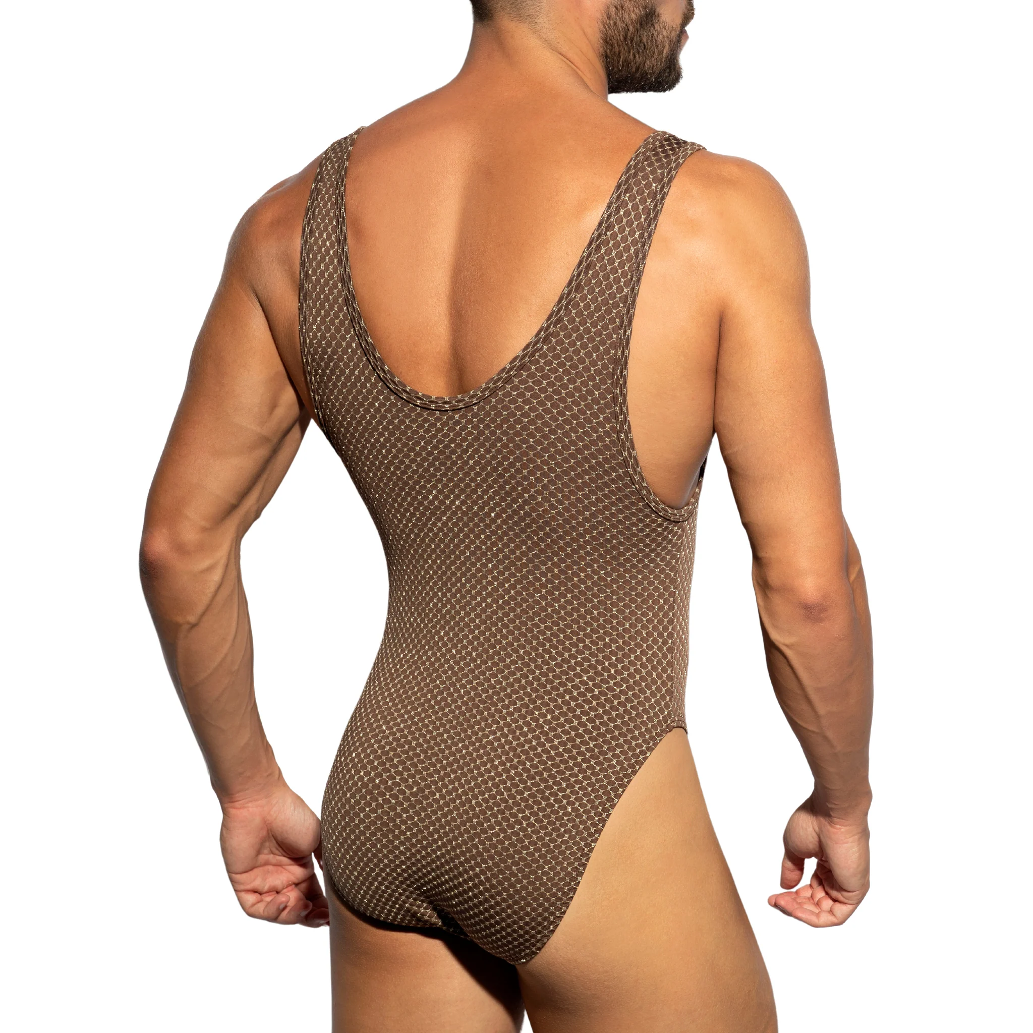 ES Collection Luxury Swimsuit Brown 2228 - Image 3
