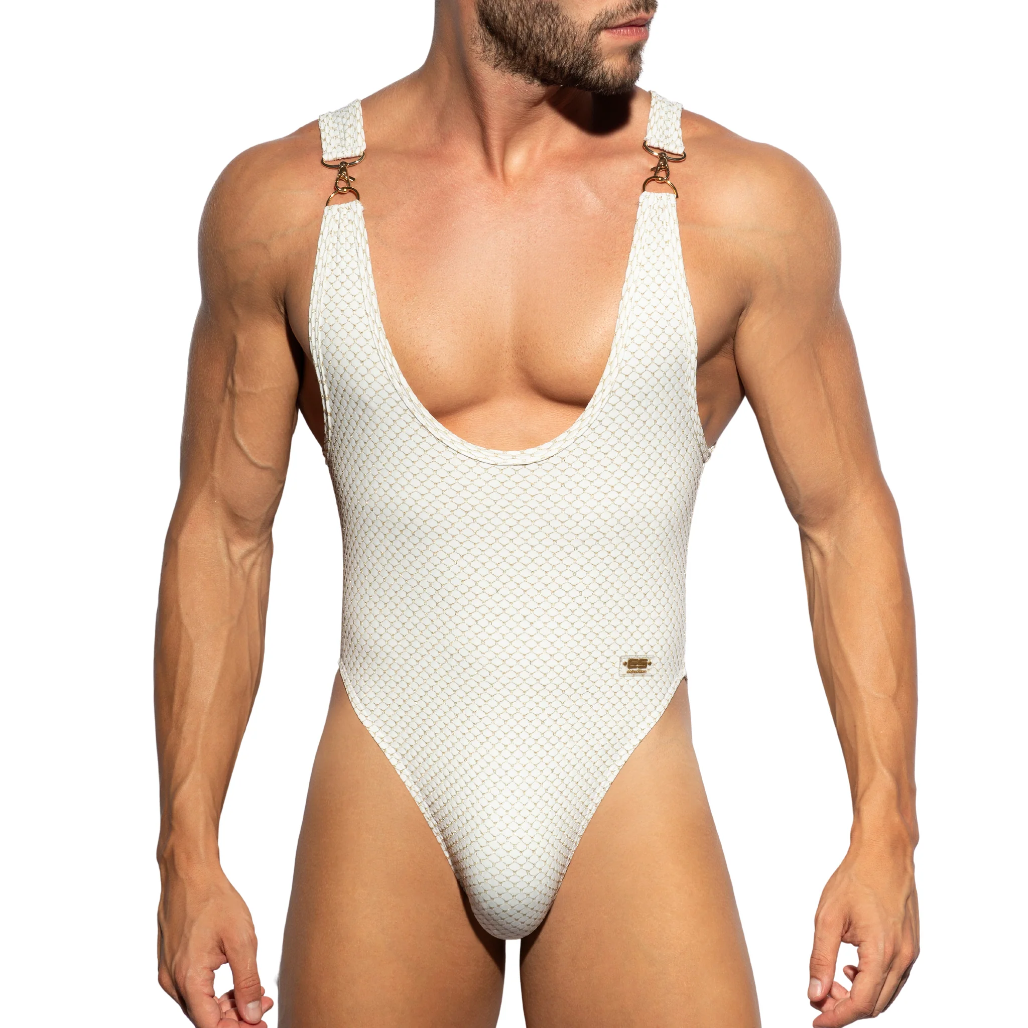 ES Collection Luxury Swimsuit White 2228 - Image 2