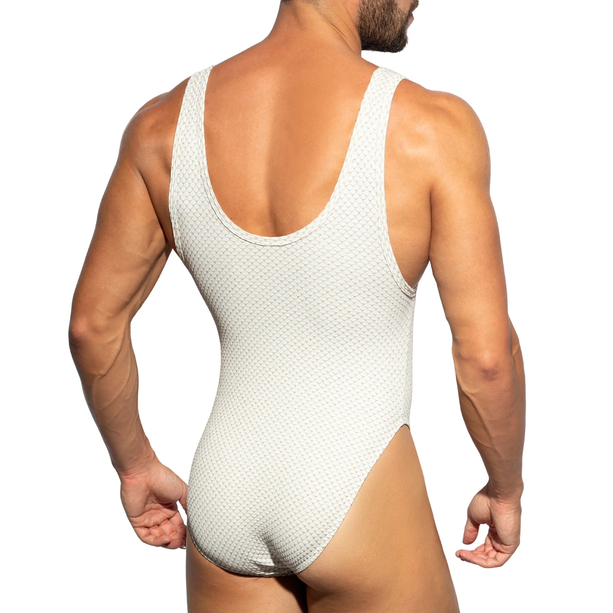 ES Collection Luxury Swimsuit White 2228 - Image 3