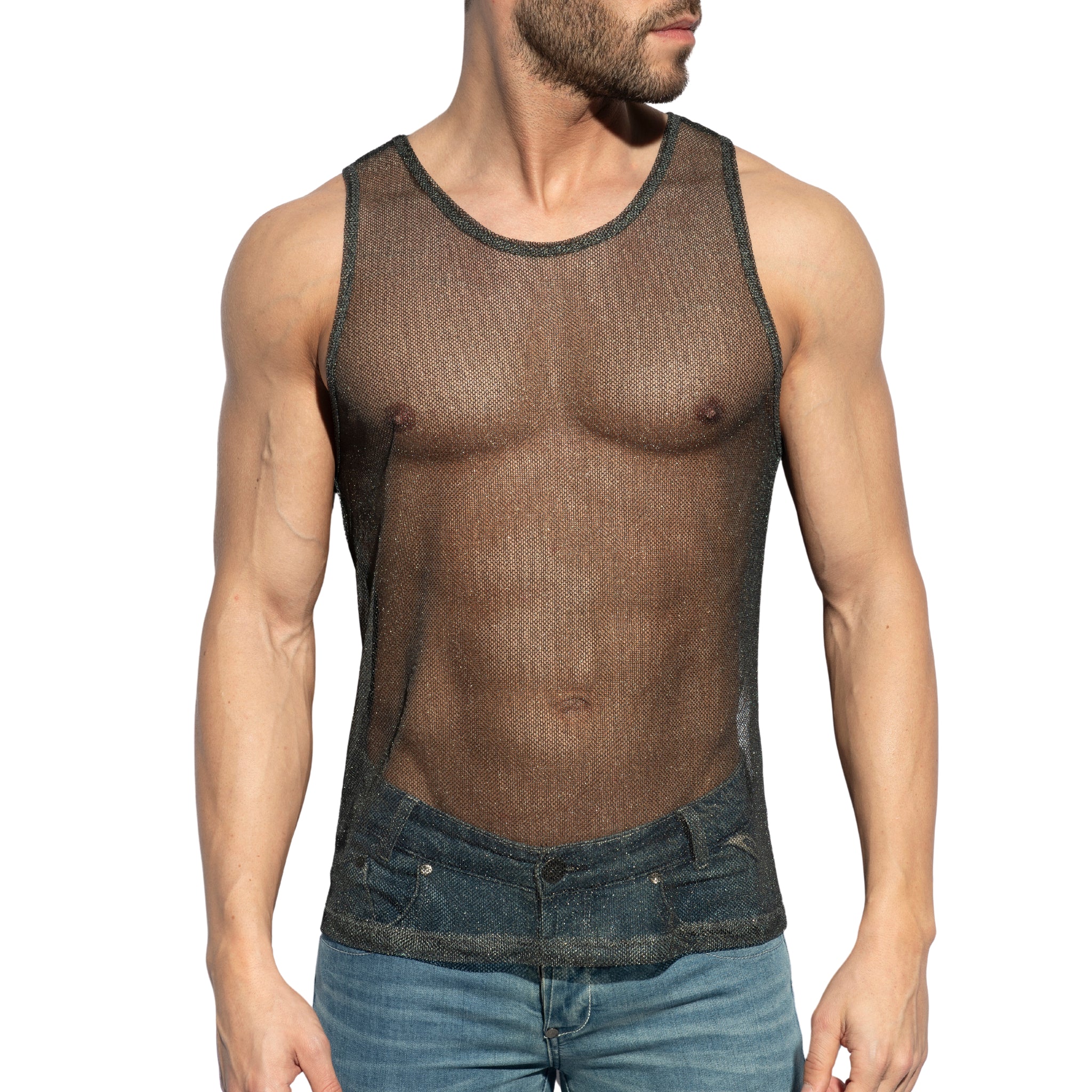 ES Collection Maldives Tank Top Black TS327 - Image 2