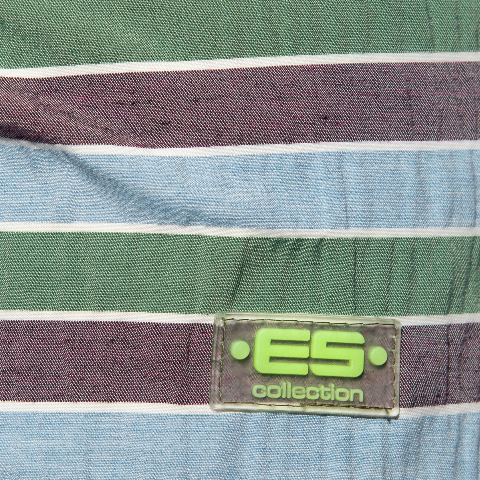 ES Collection Multi Stripes Swim Shorts Khaki 2505 - Image 4