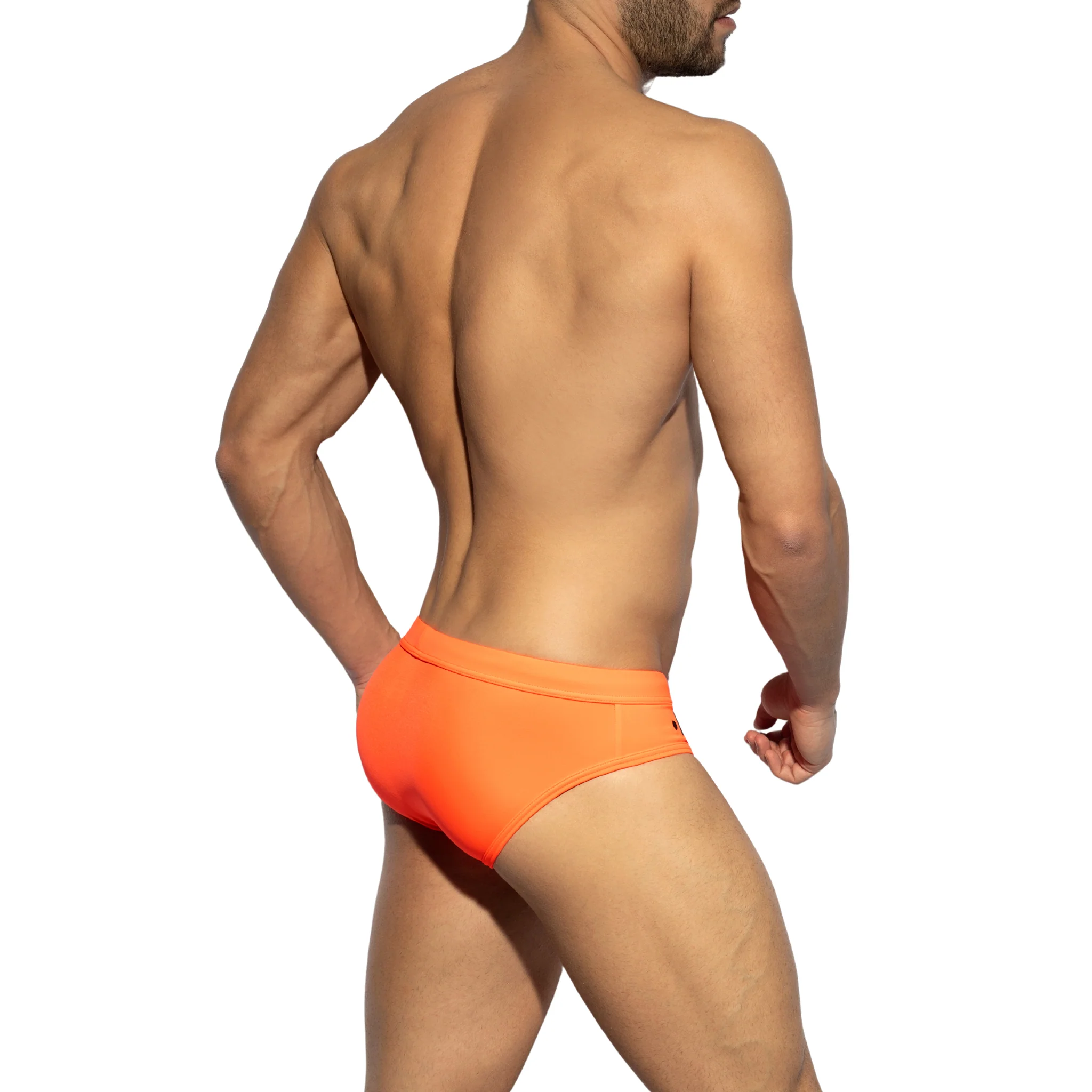 ES Collection Neon Swim Brief Neon Orange 2105 - Image 3