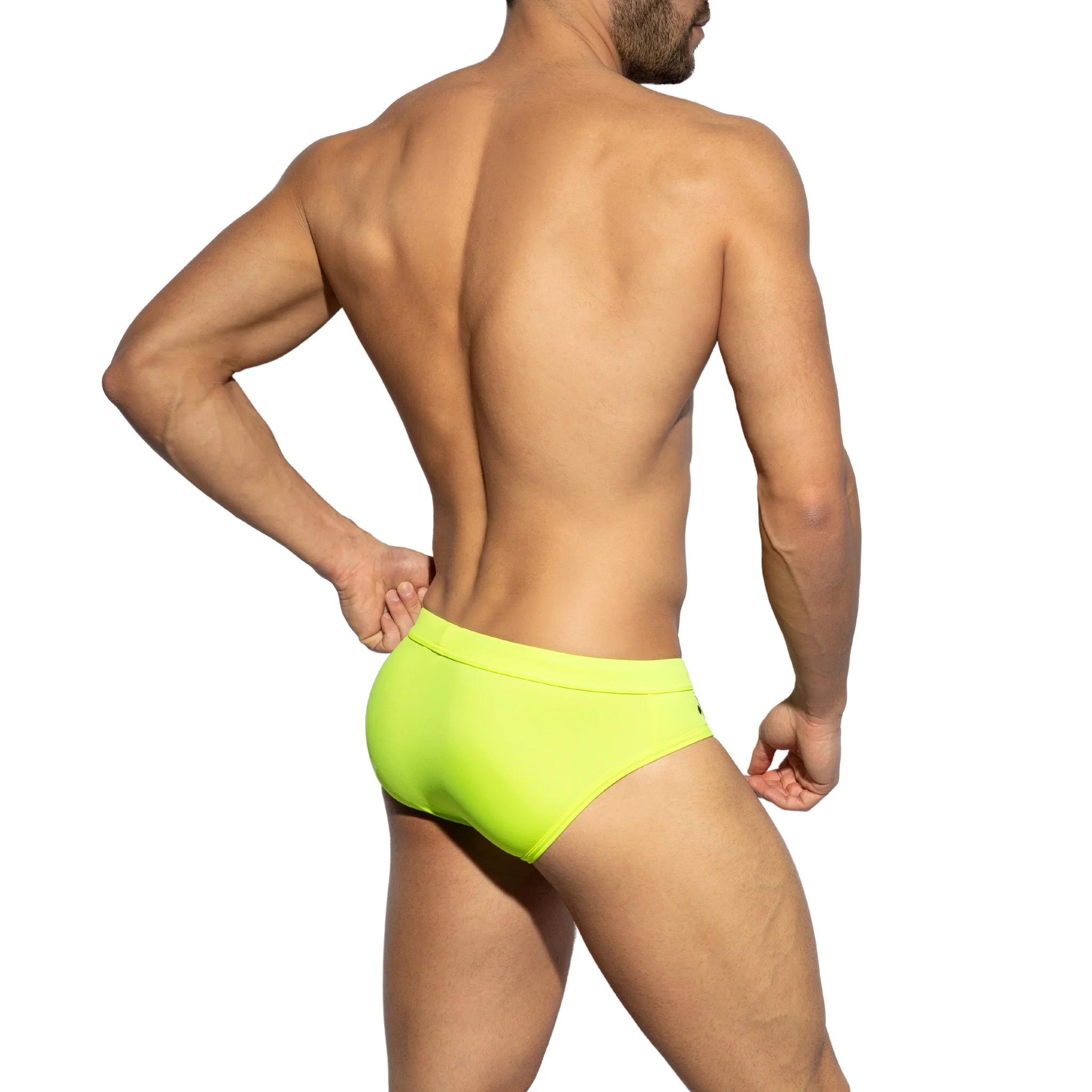 ES Collection Neon Swim Brief Neon Yellow 2105 - Image 3