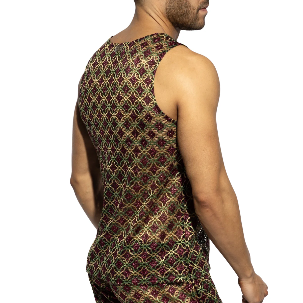 ES Collection Opulent Tank Top Aubergine TS362 - Image 3
