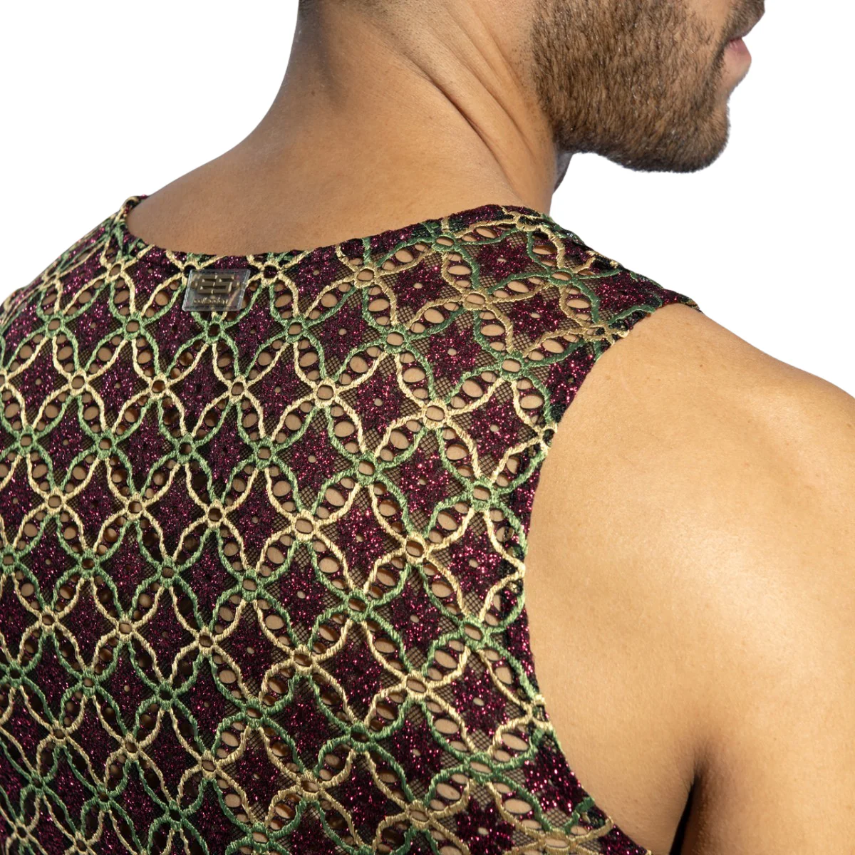 ES Collection Opulent Tank Top Aubergine TS362 - Image 4