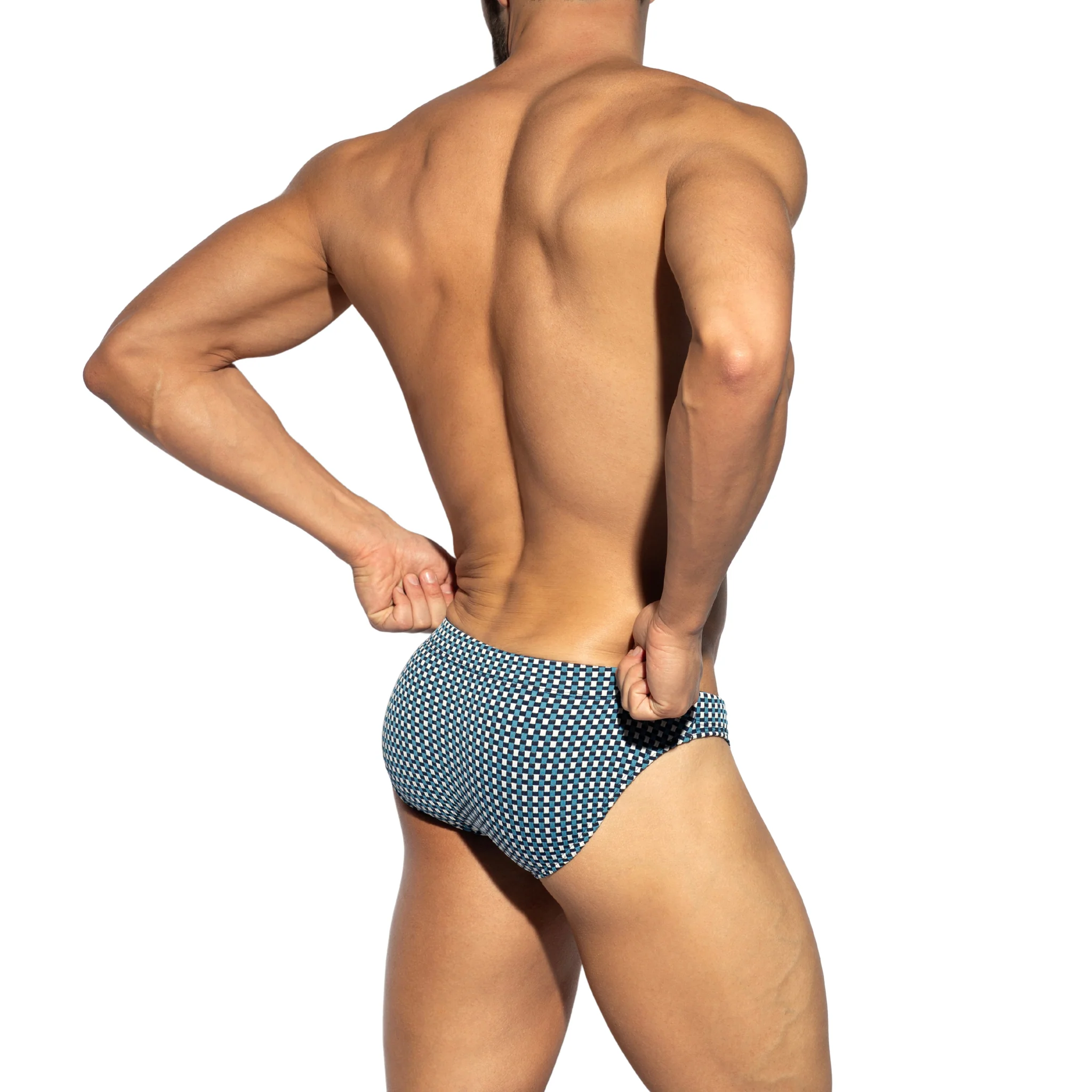 ES Collection Orak Swim Bikini Brief Royal Blue 2501 - Image 3