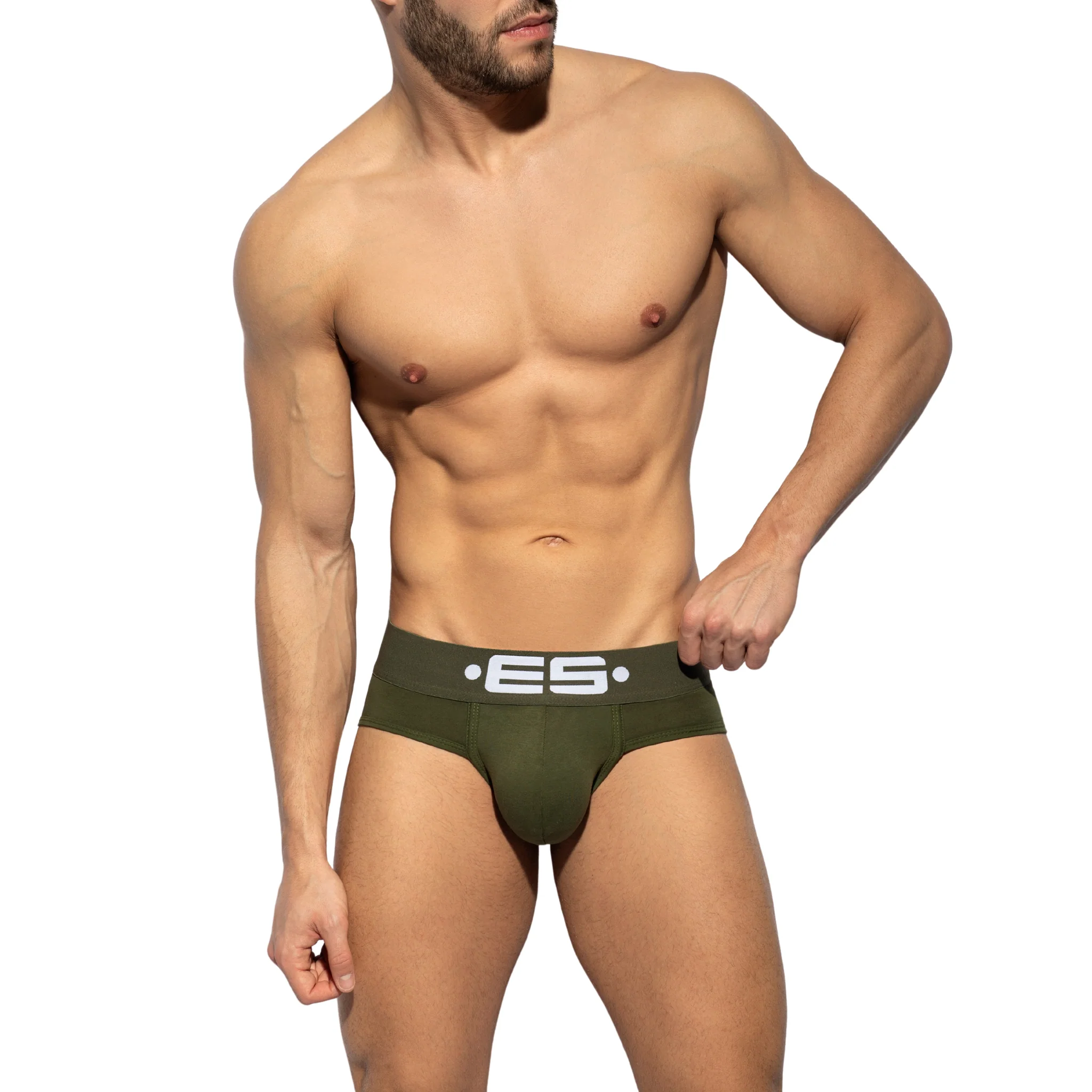 ES Collection Pack Up Wonderbrief Khaki UN549 - Image 2