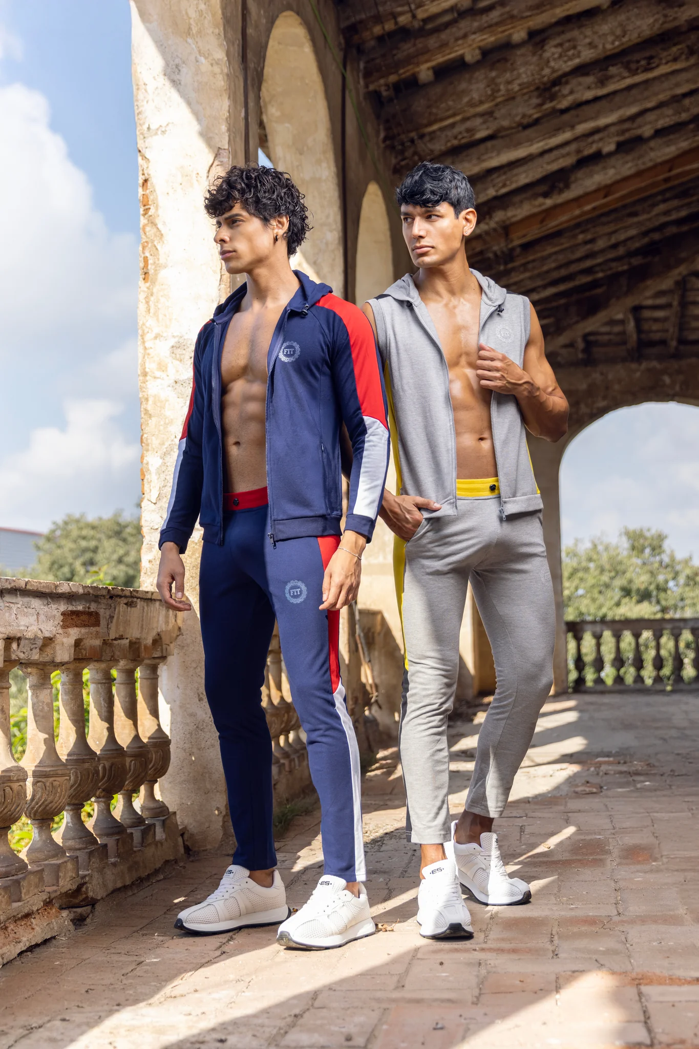 ES Collection Pique Fit Pants Navy SP244 - Image 5