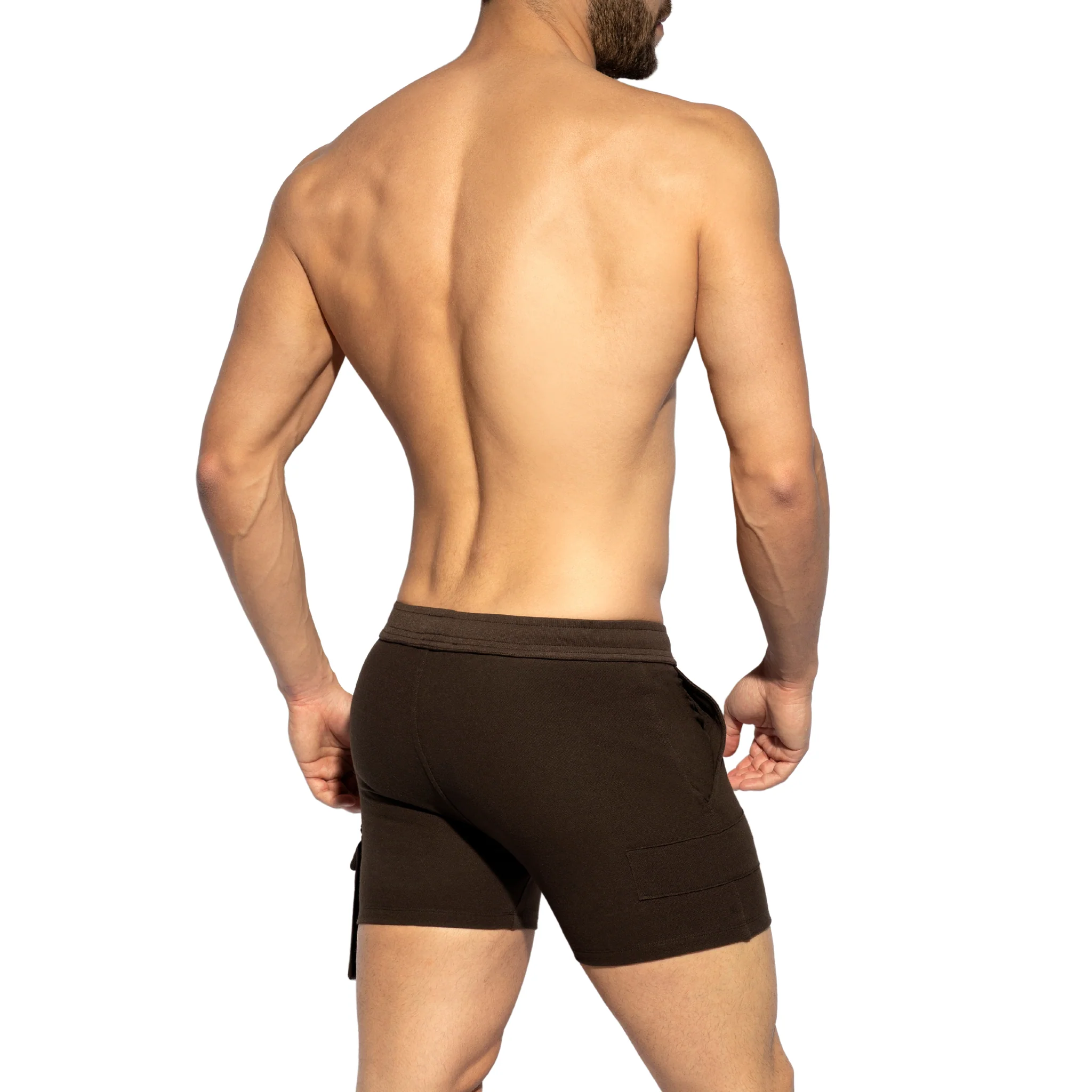 ES Collection Pique Short Brown SP260 - Image 3