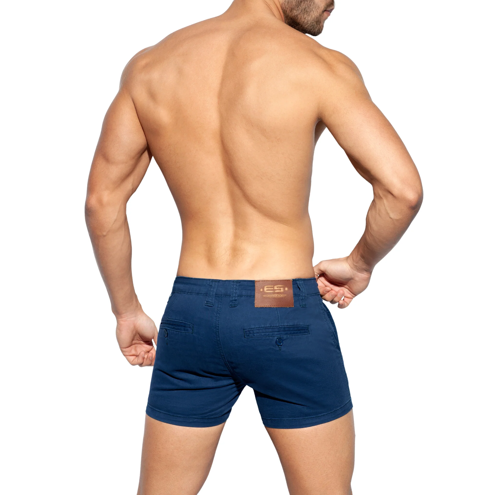 ES Collection Plain Cargo Short Navy ESJ055 - Image 3