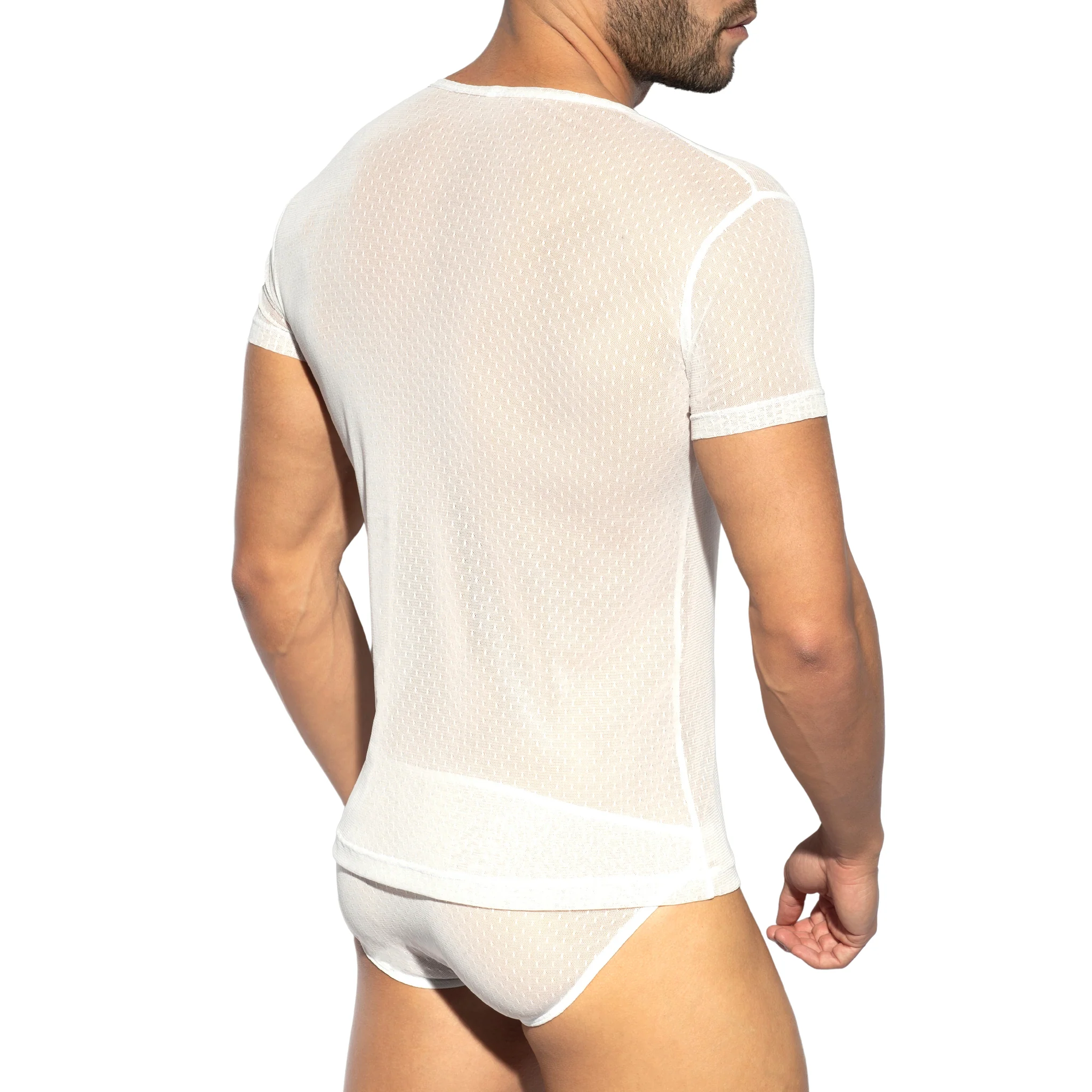 ES Collection Plumetti T-Shirt White TS296 - Image 3